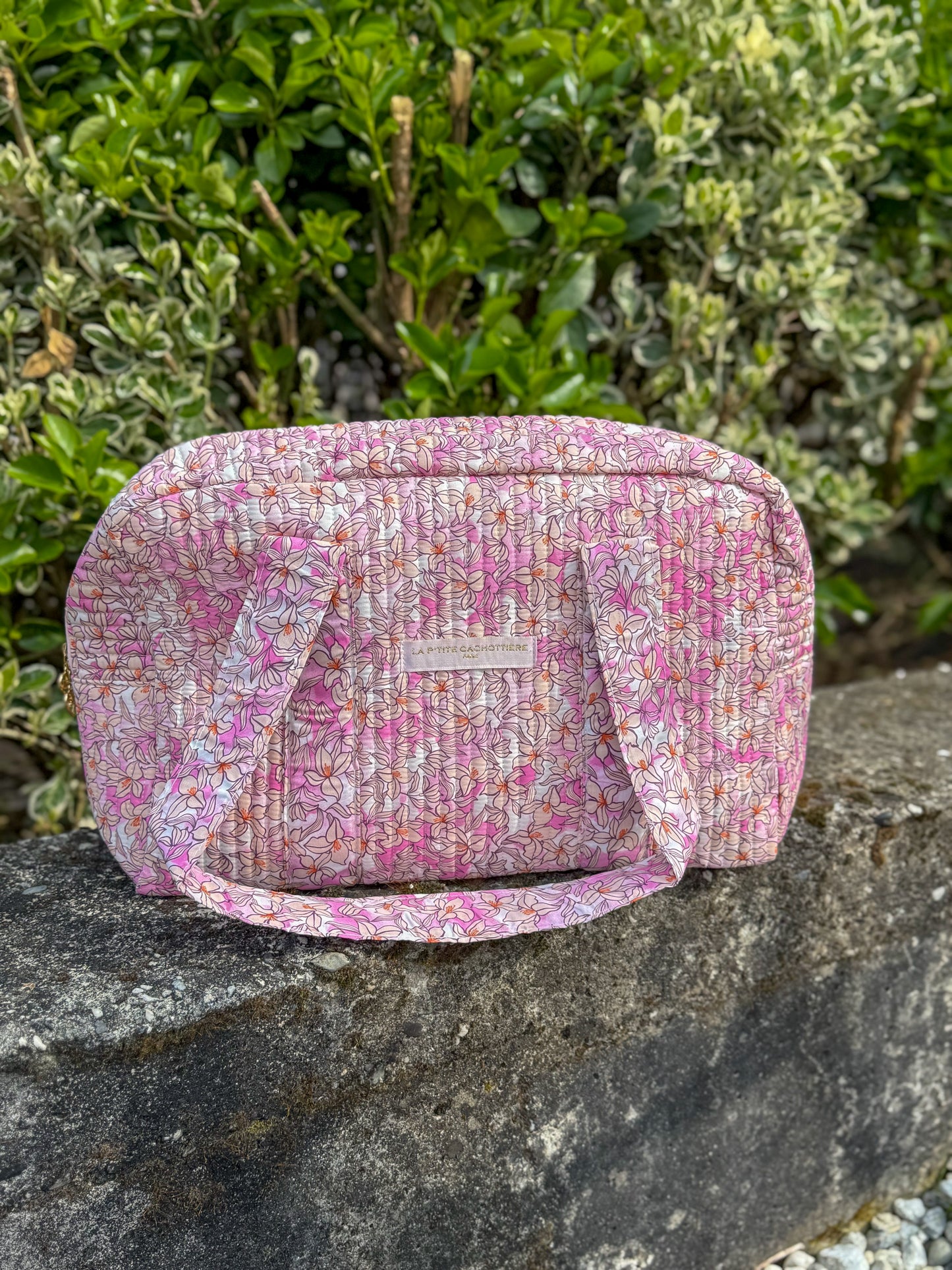 Sac week-end JARDIN SECRET rose