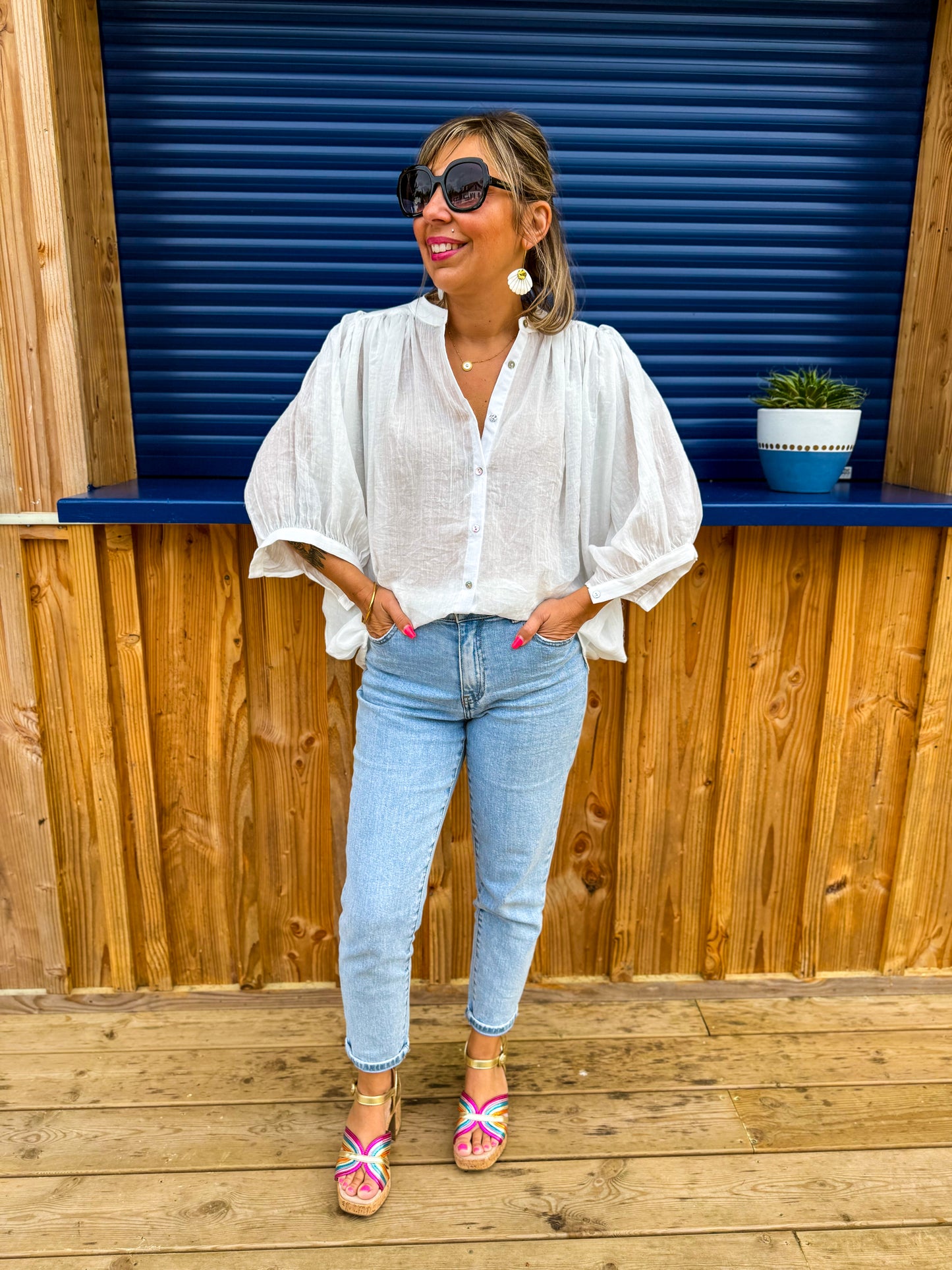 Blouse BELLA VITA blanche