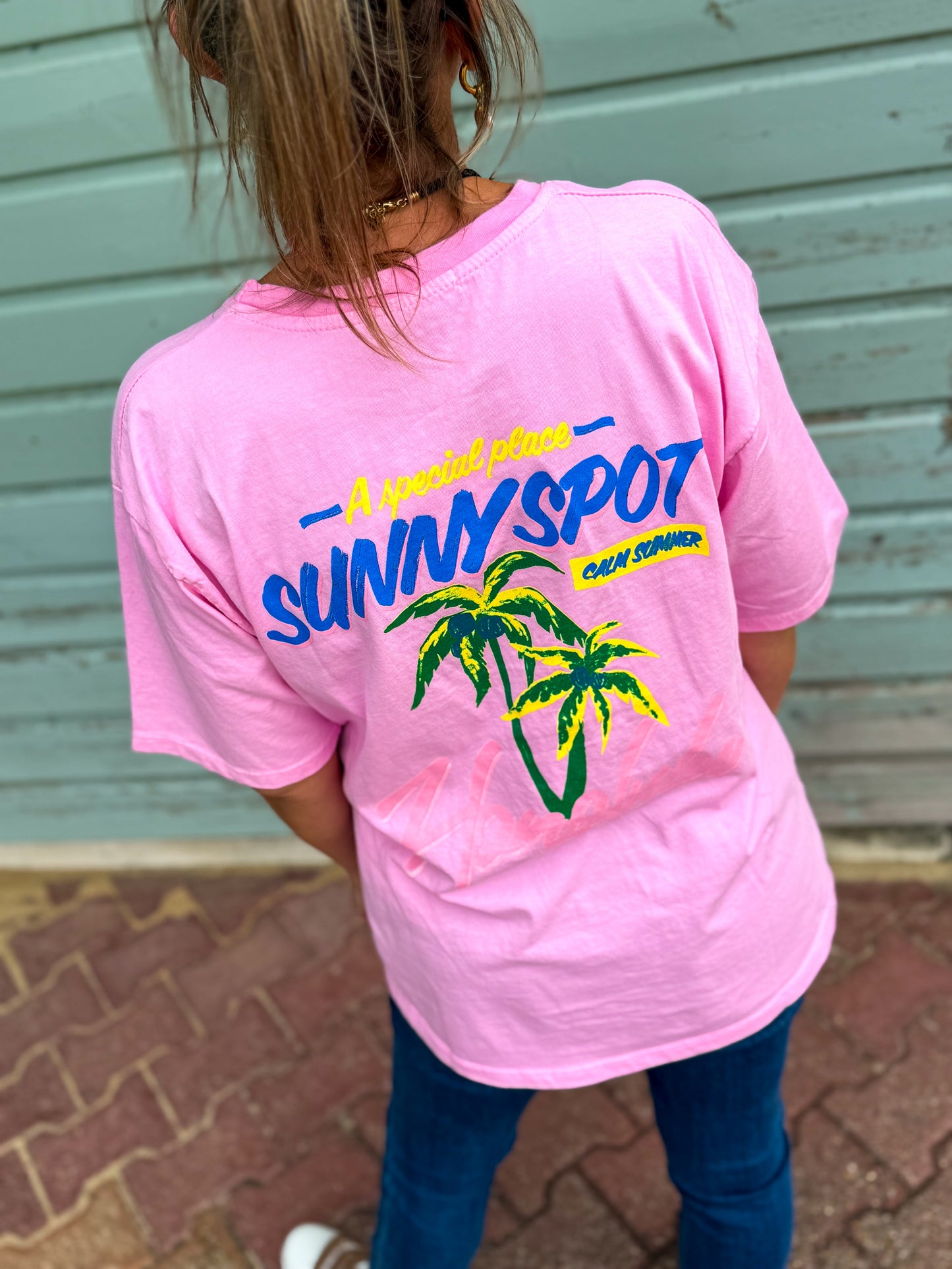 T-shirt HONOLULU rose