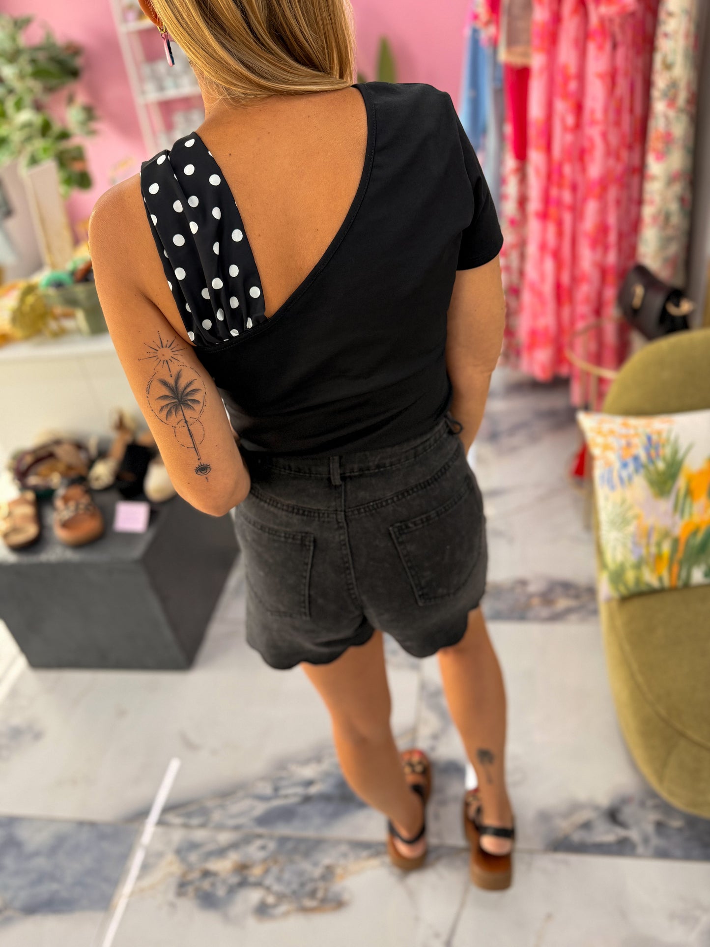 Top JOSEPHINE noir