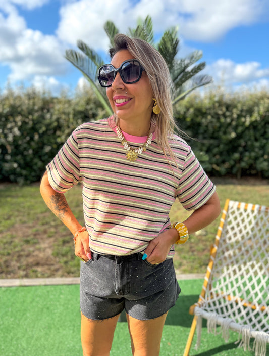 T-shirt SORBET beige