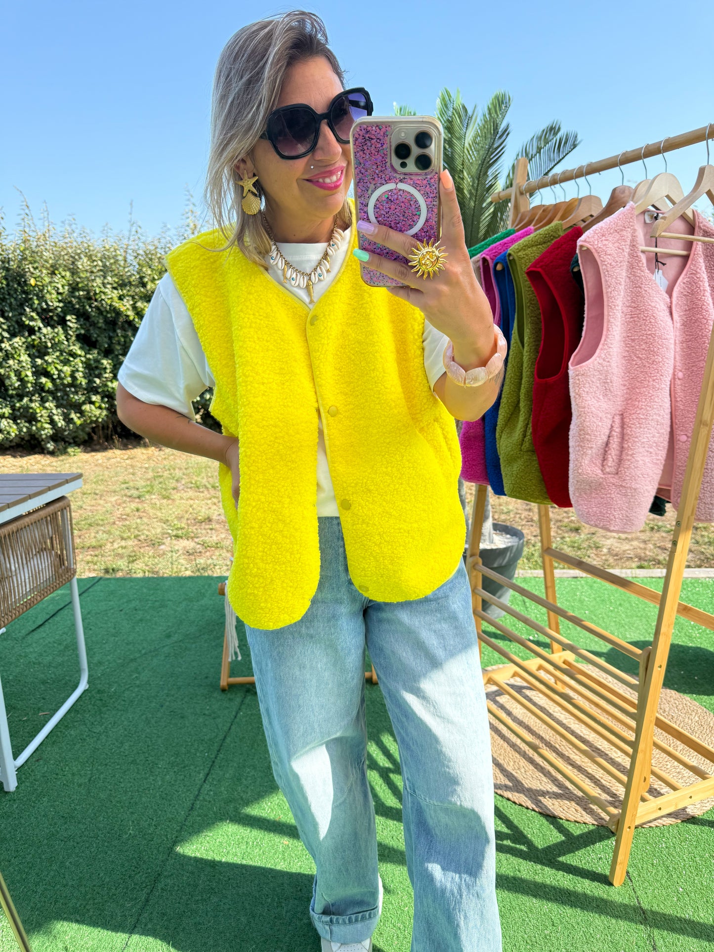 Veste Sissi jaune