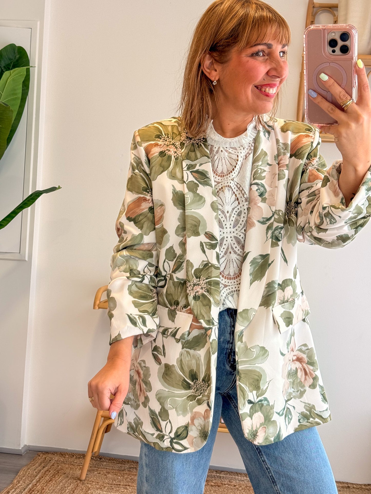 Blazer CAMÉLIA kaki