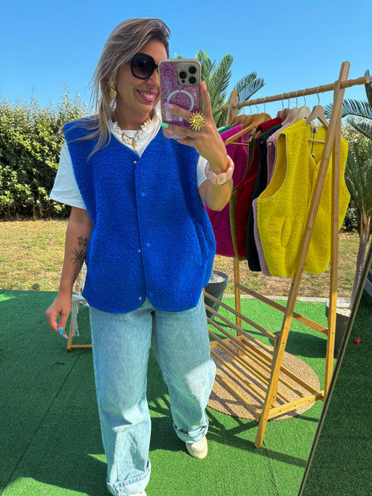 Veste SISSI bleu roi