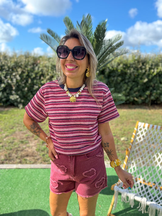 T-shirt SORBET Fushia