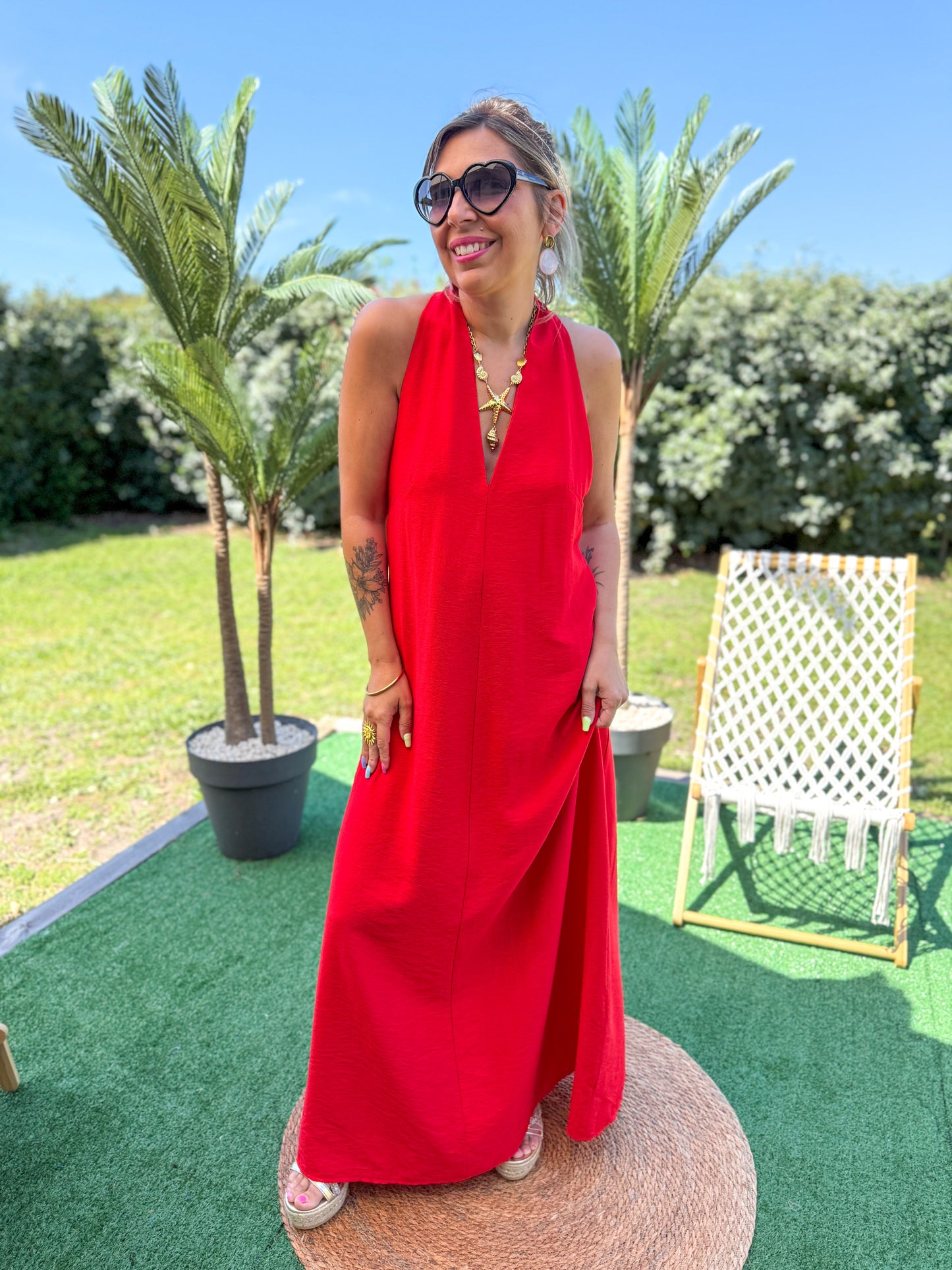 Robe TULUM rouge