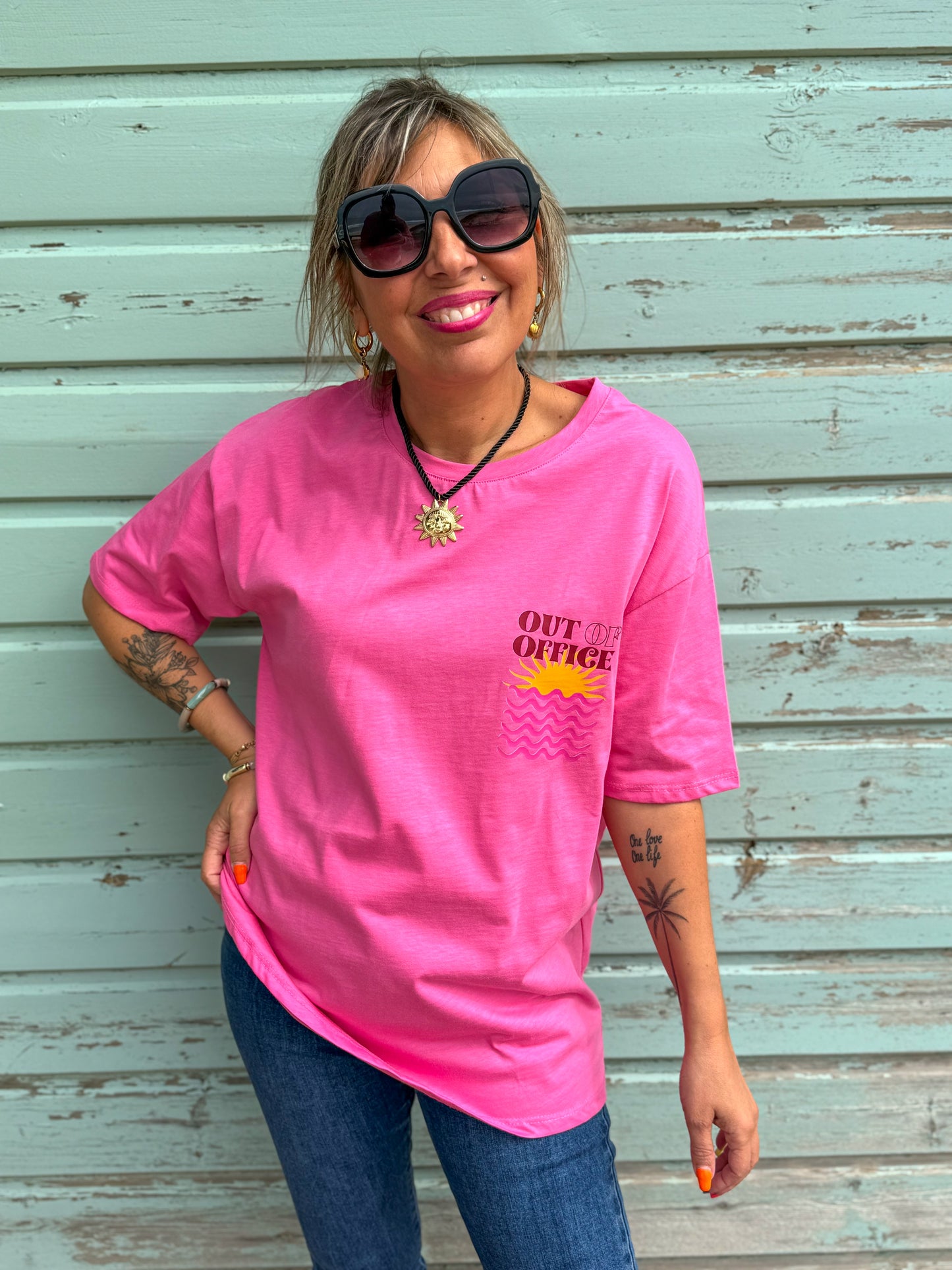 T-shirt SUNNY rose Fushia