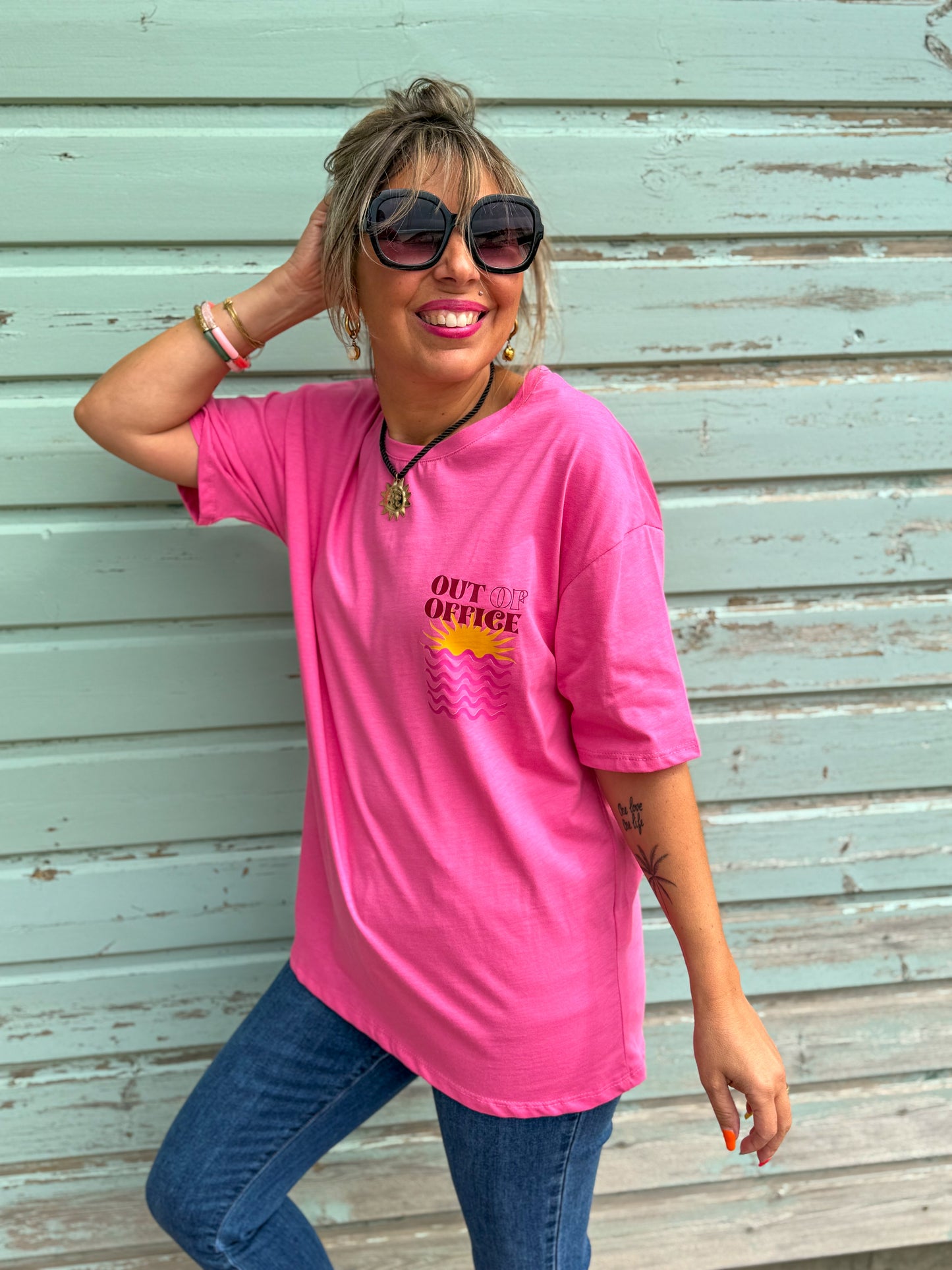 T-shirt SUNNY rose Fushia