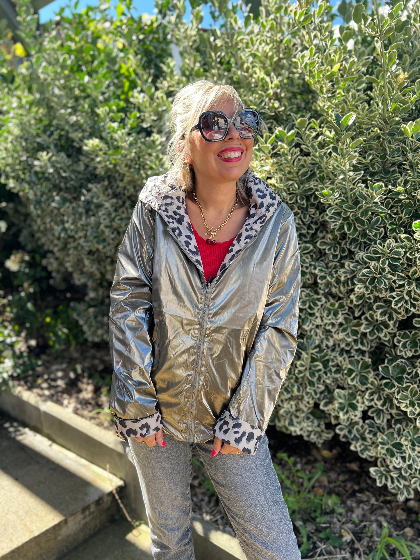 DUNE parka réversible bronze