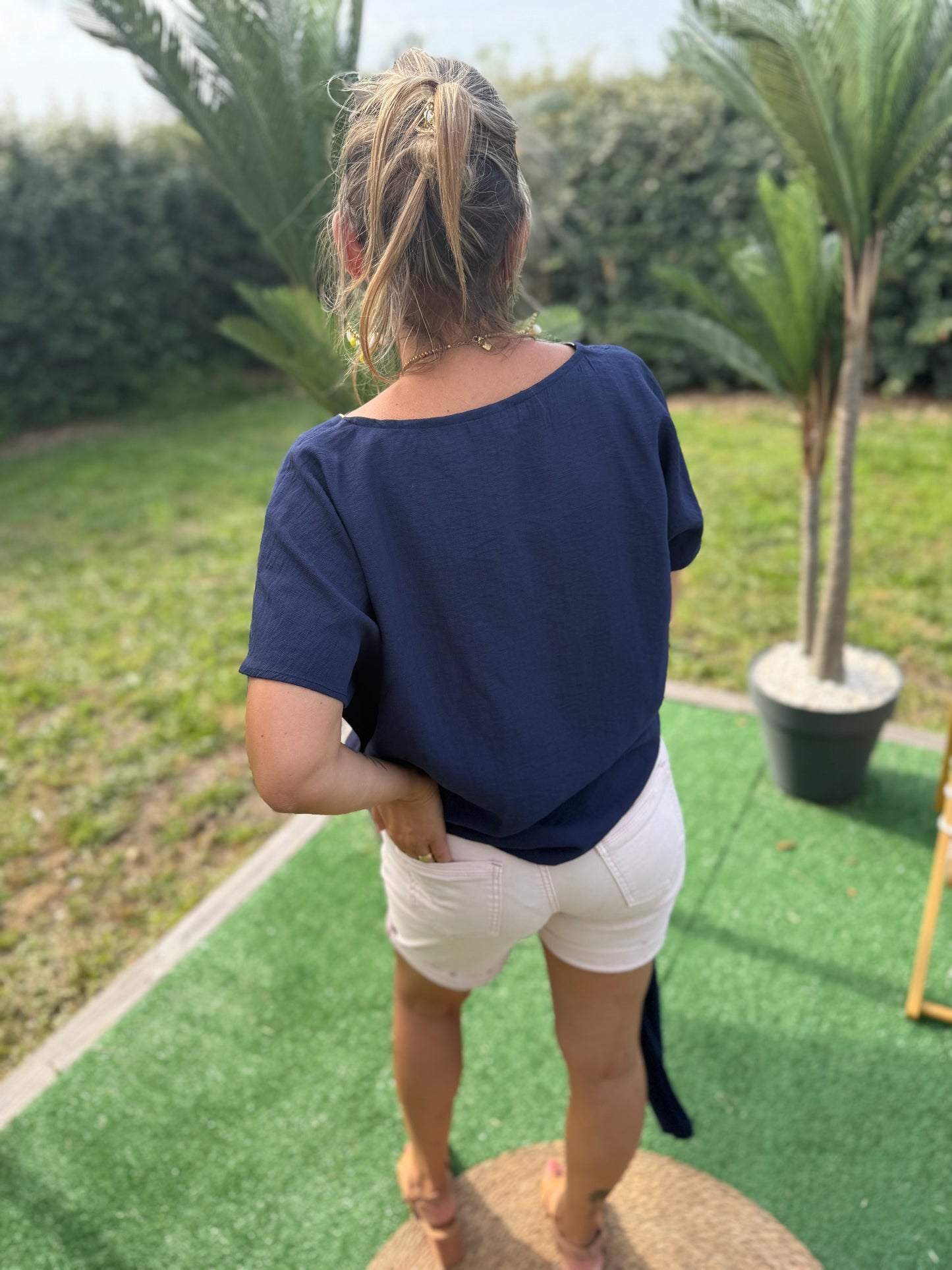 Short LOLA rose poudré