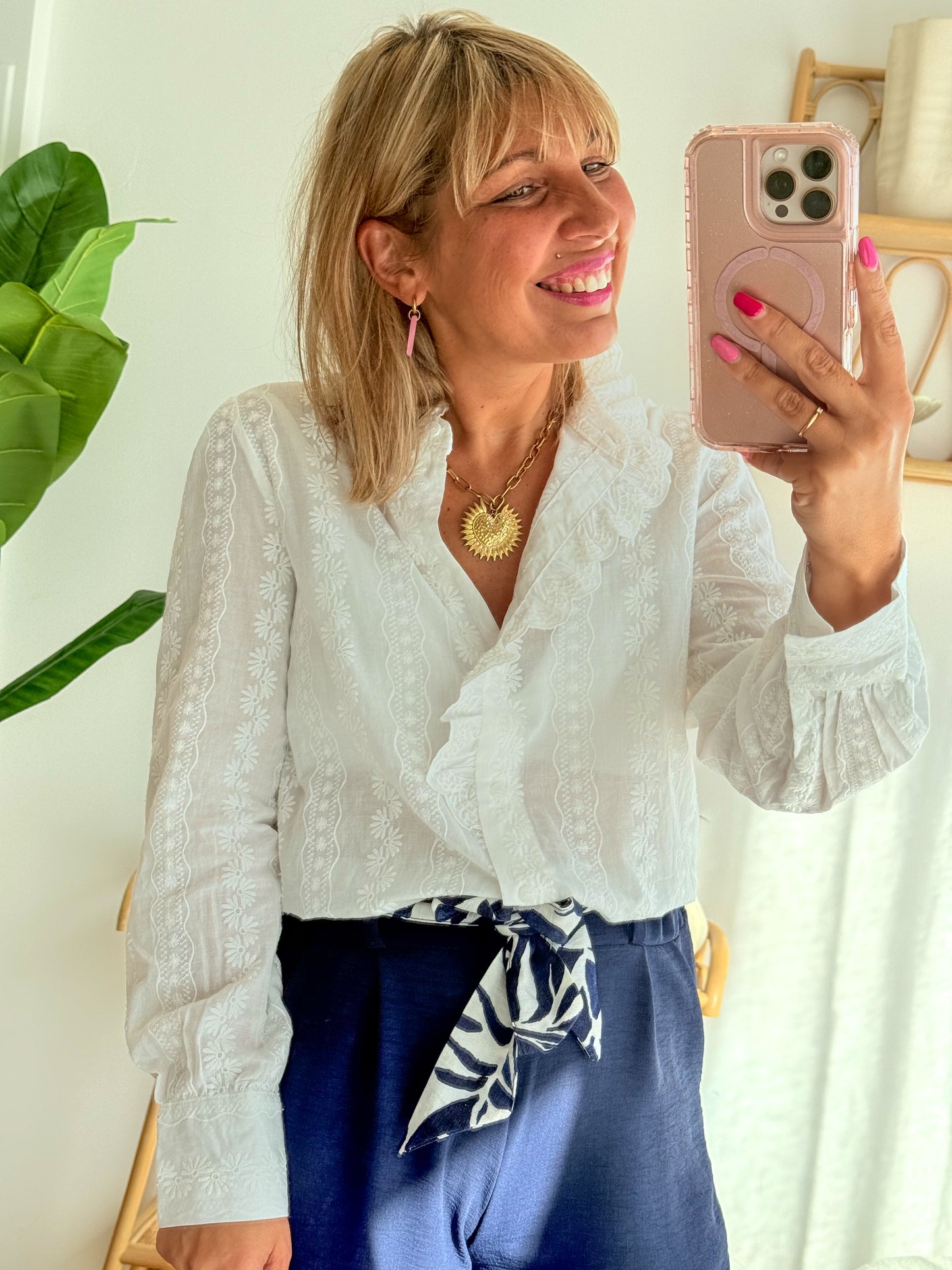 Pantalon PAULA bleu marine
