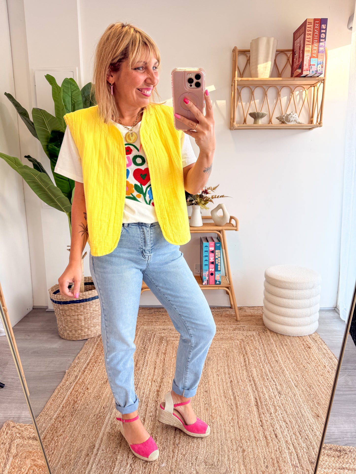 Gilet Naia Jaune