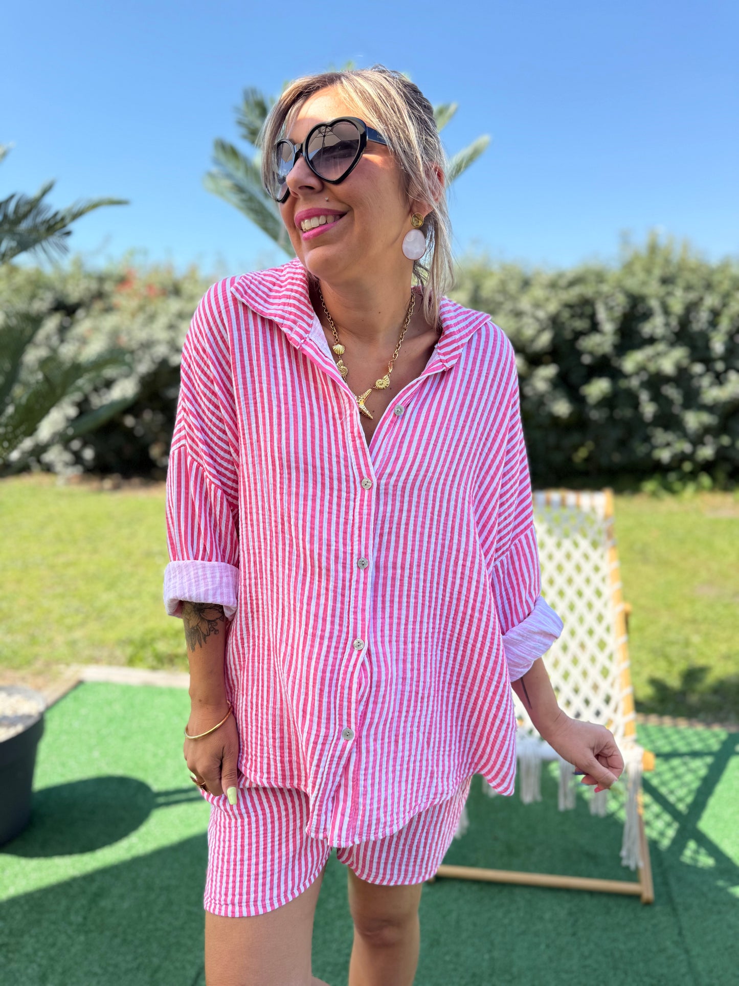 Chemise CHIARA rose