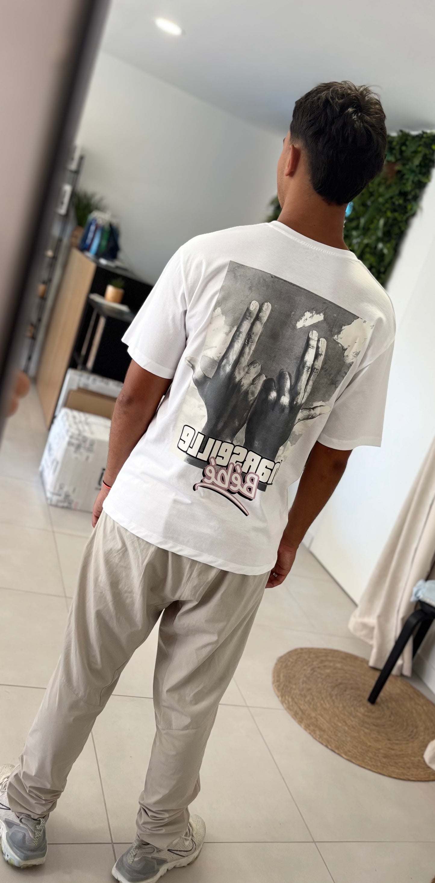 T-shirt MARSEILLE bb blanc