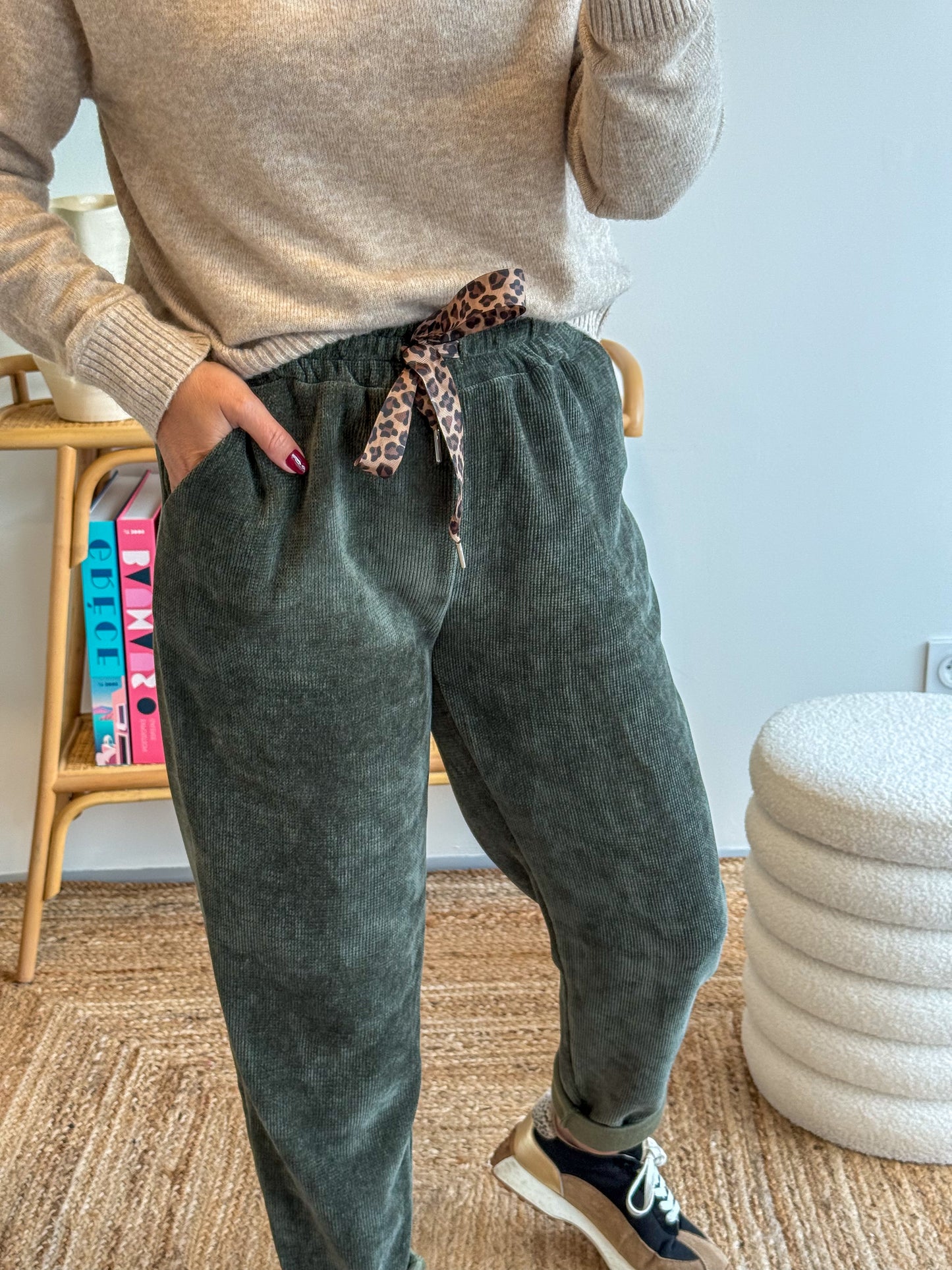 Jogg LÉO noeud kaki