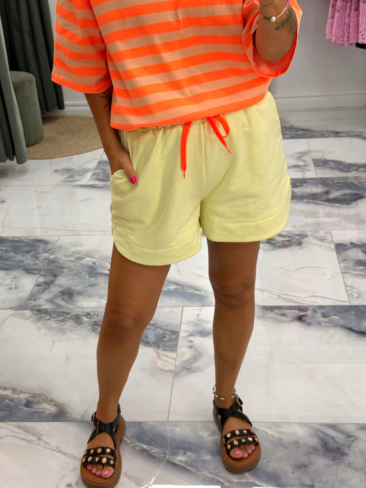 Short MALIBU jaune