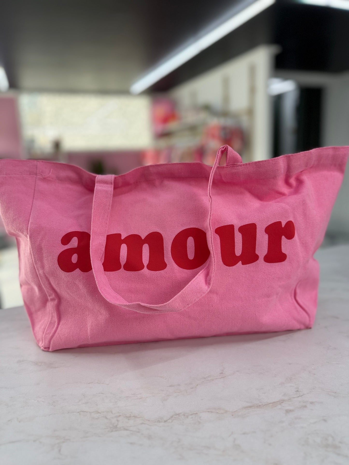 Sac AMOUR rose