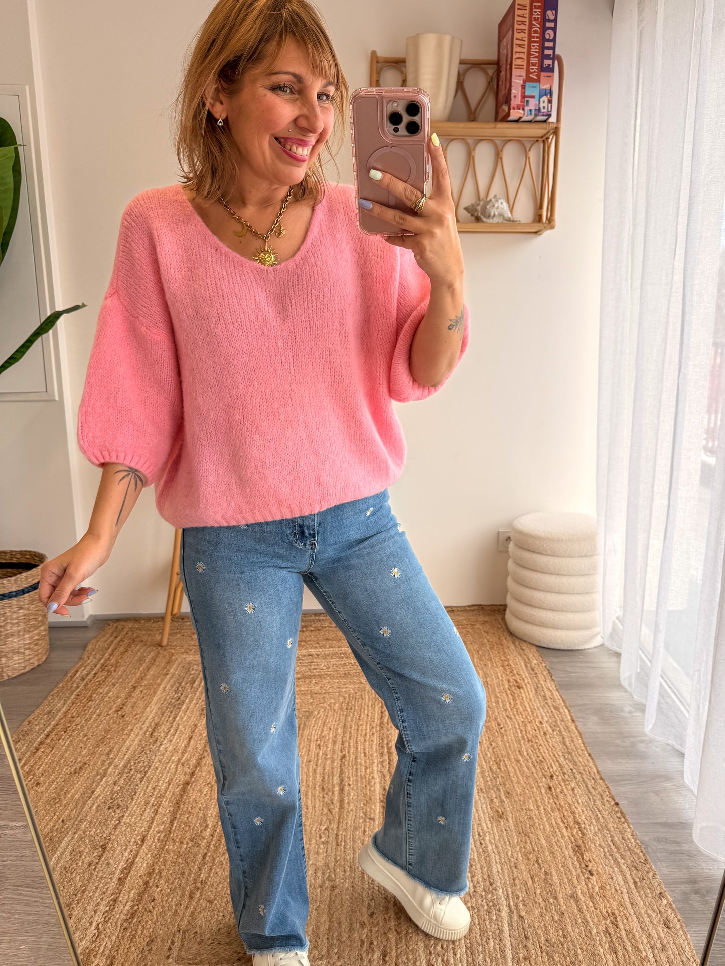 Pull DOUCEUR Rose bb