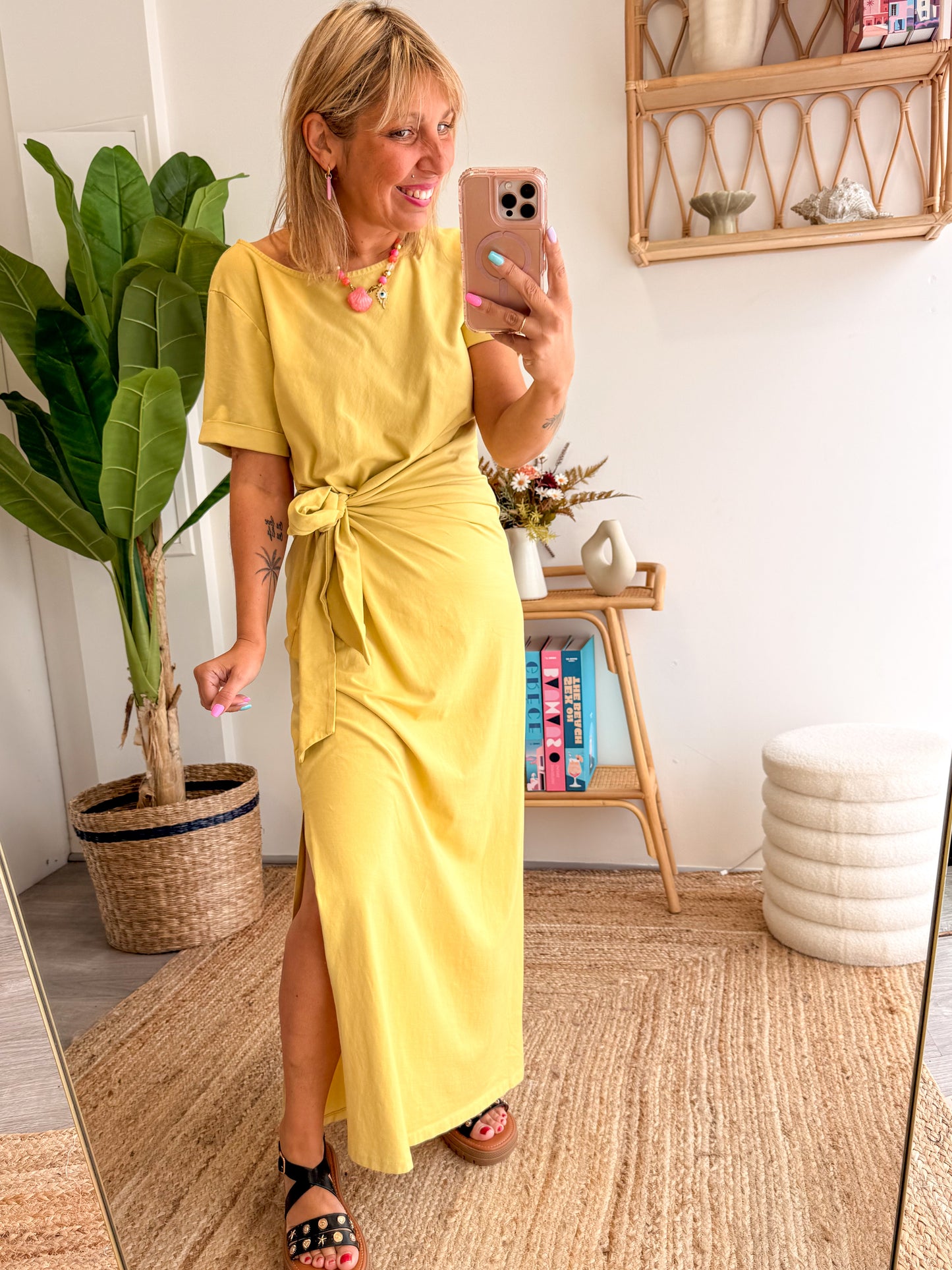 Robe MILANO maïs