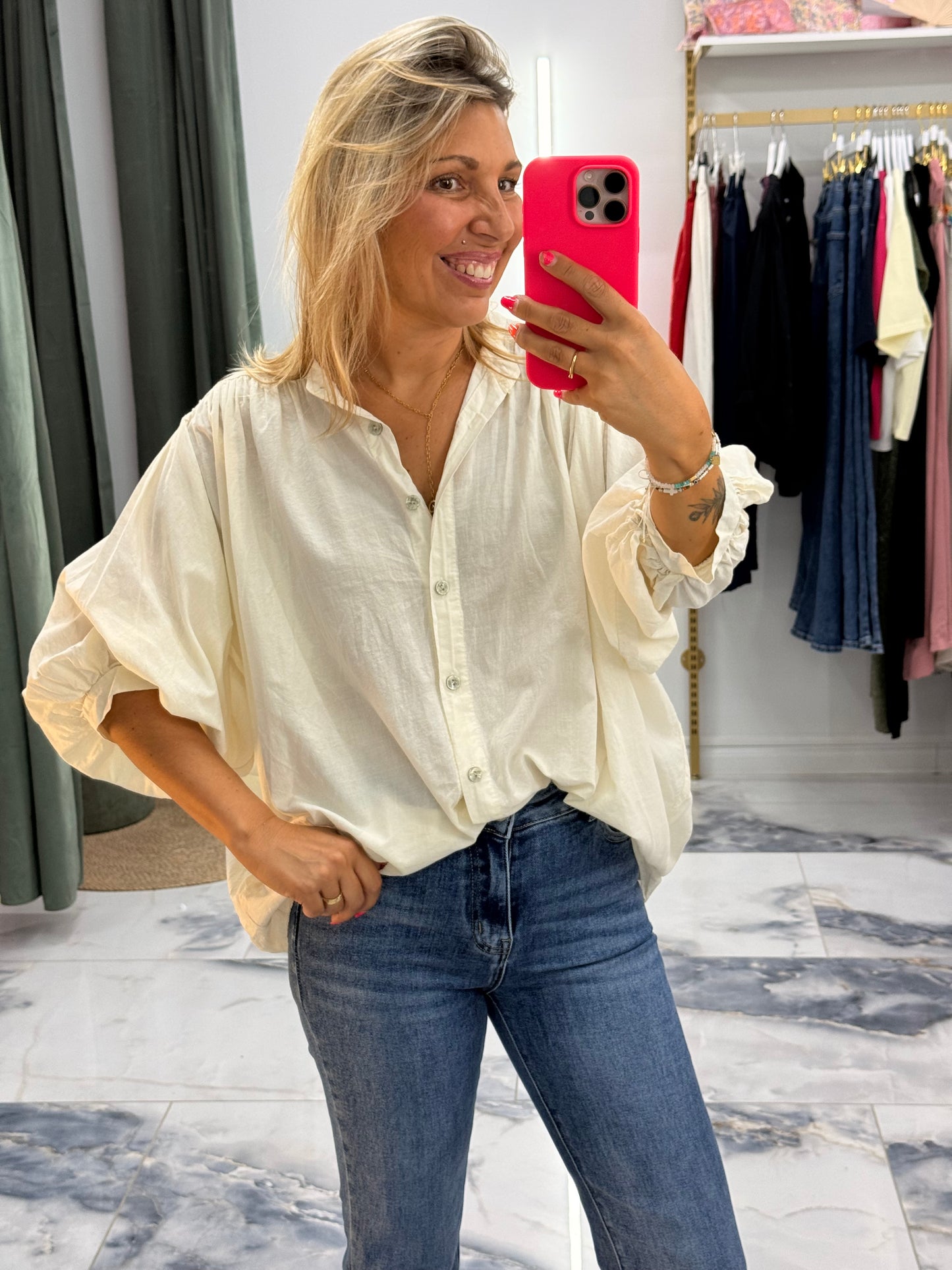 Blouse ELINA écru