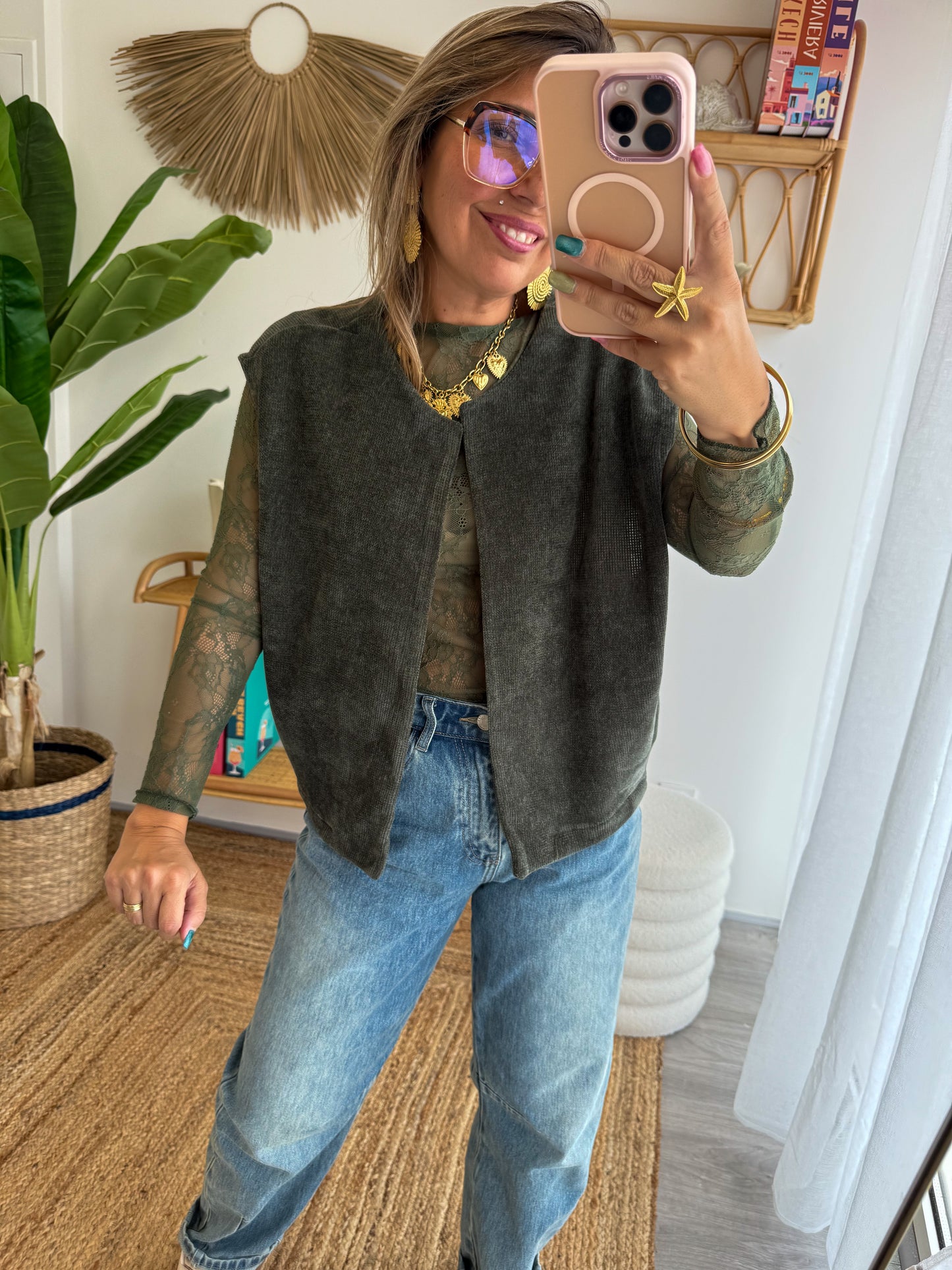 Gilet KAIA kaki