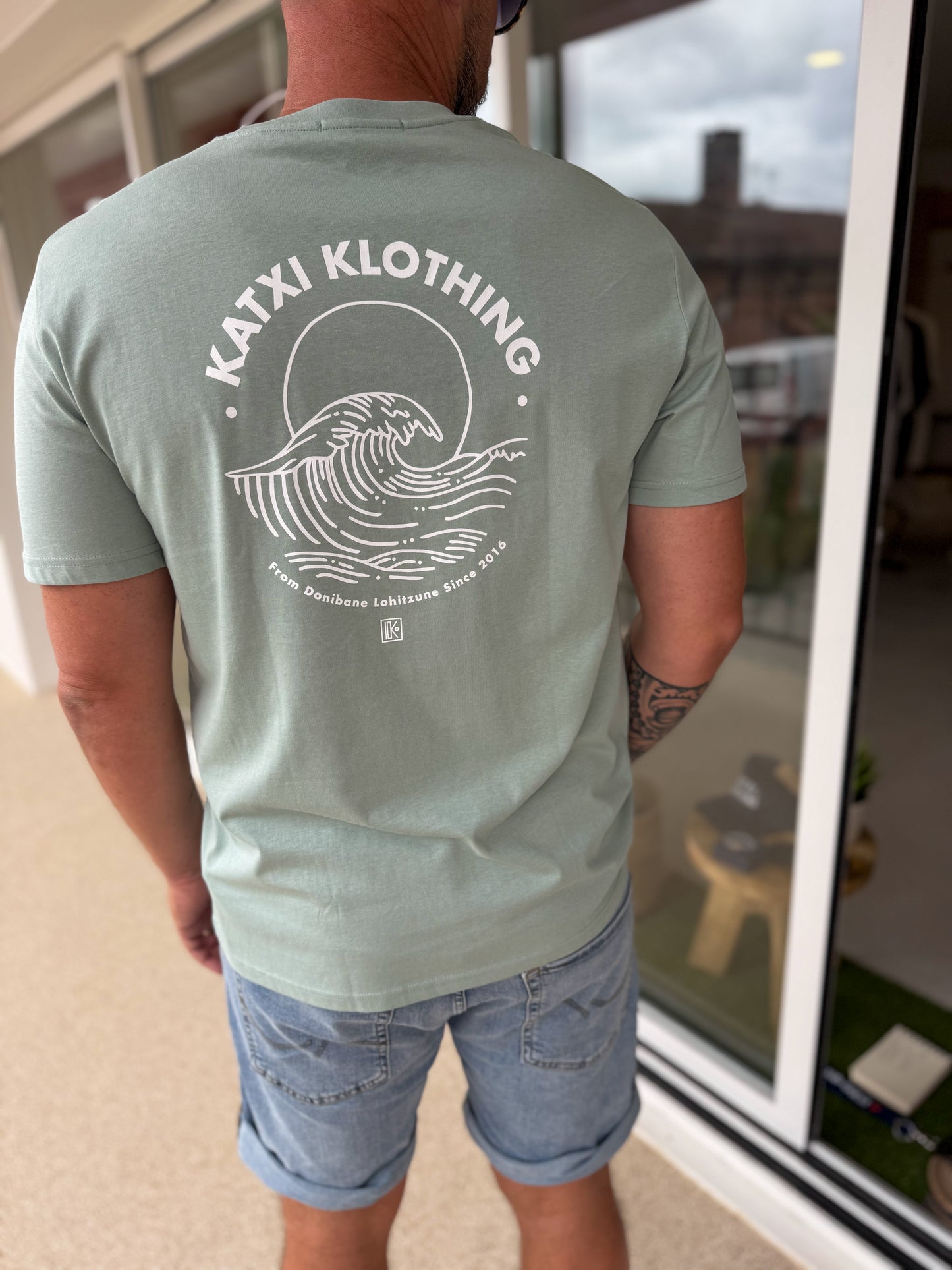 T-shirt BELHARA amande-KATXI KLOTHING