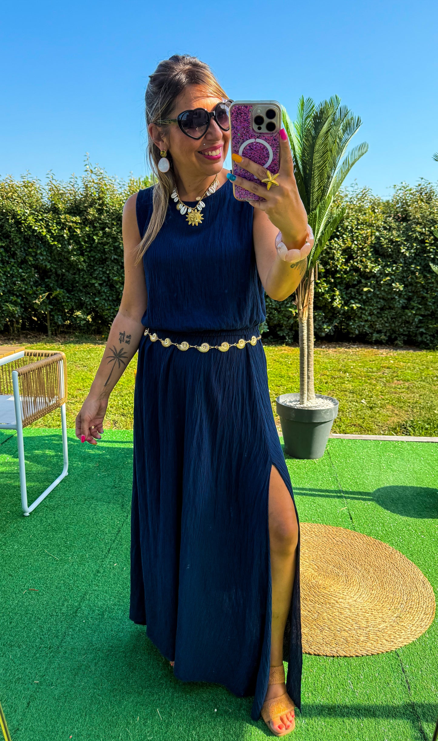 Ensemble OLYMPE bleu marine