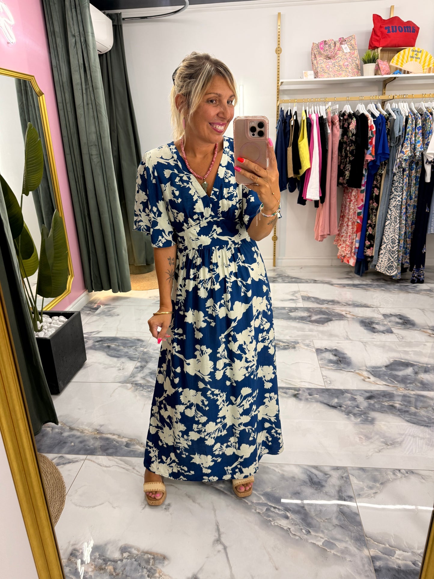Robe AMALFI Bleu