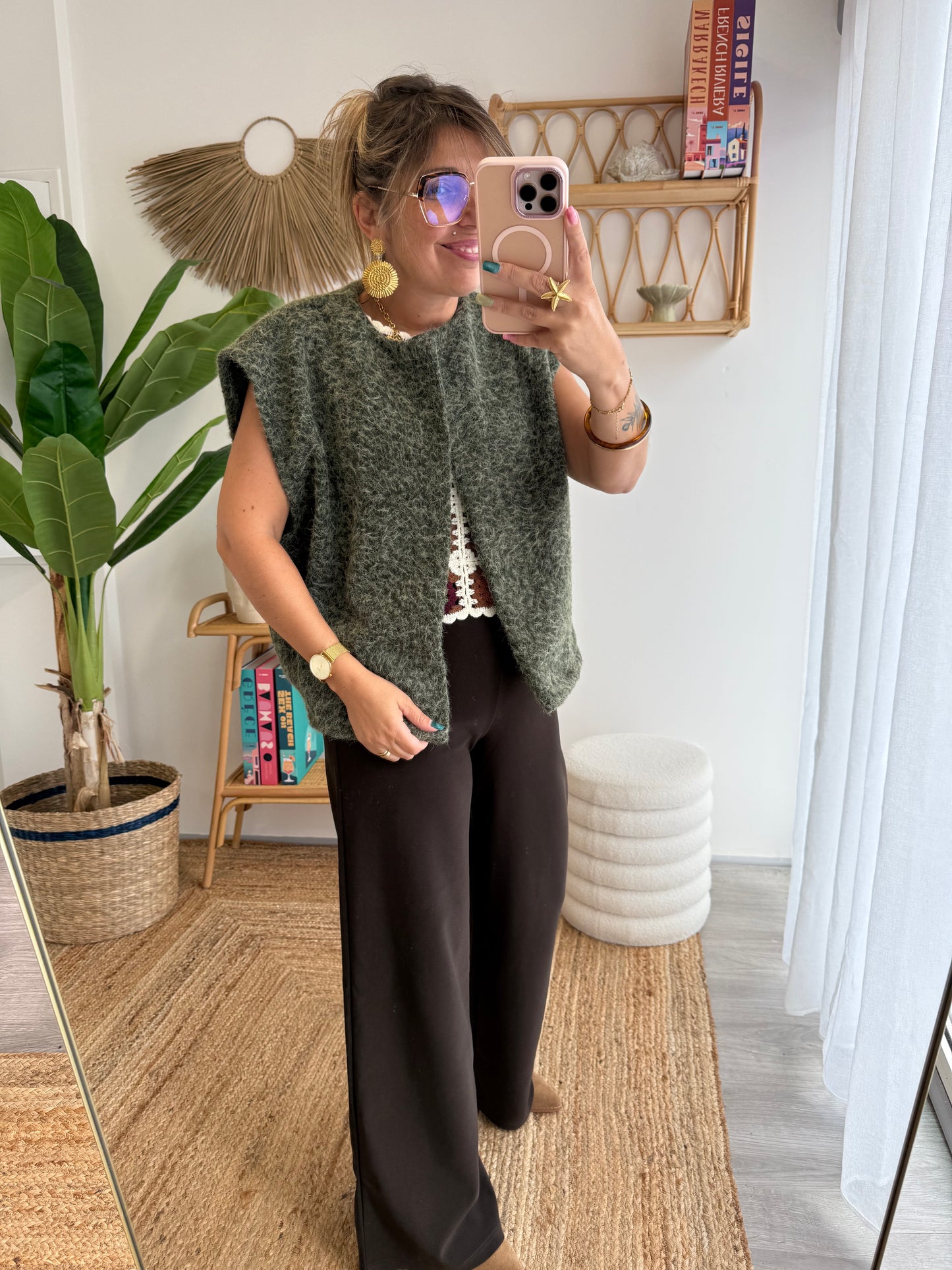 Gilet ALBA kaki