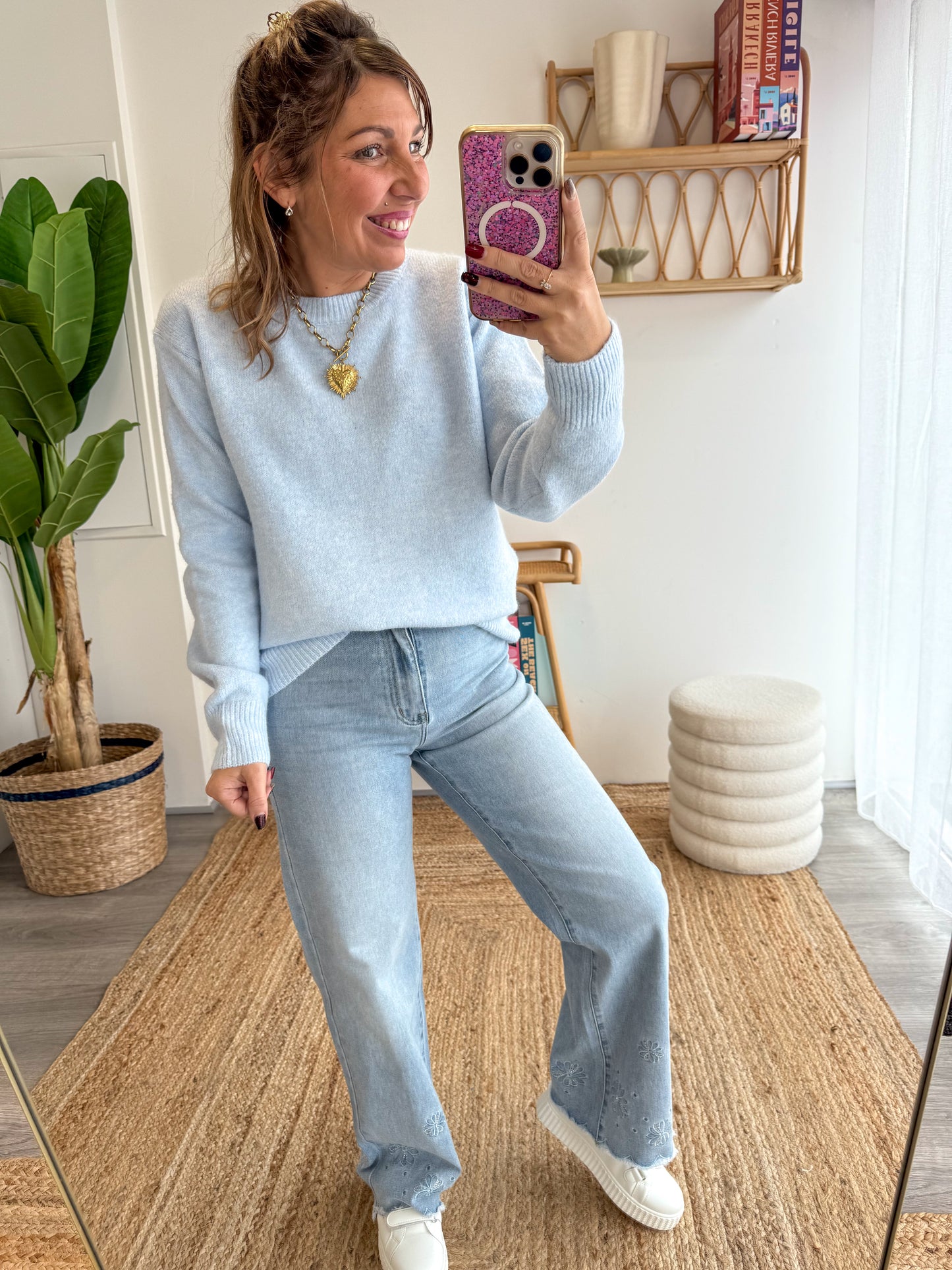 Pull ESSENTIEL bleu ciel