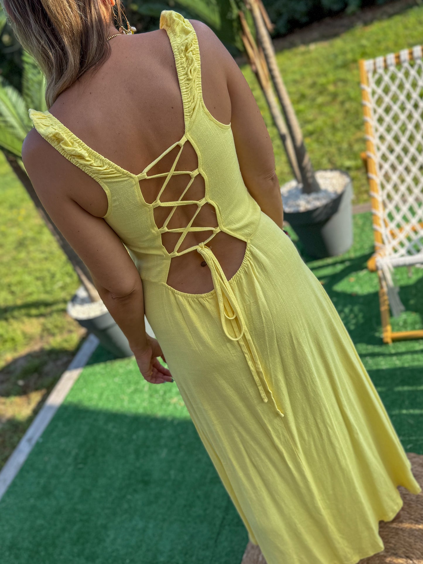 Robe AMAYA jaune