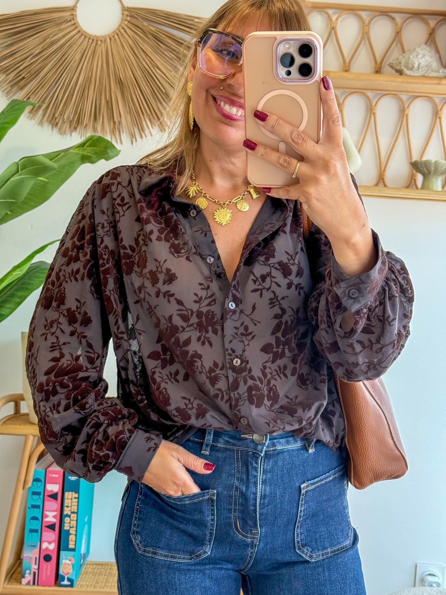 Blouse MARLA choco