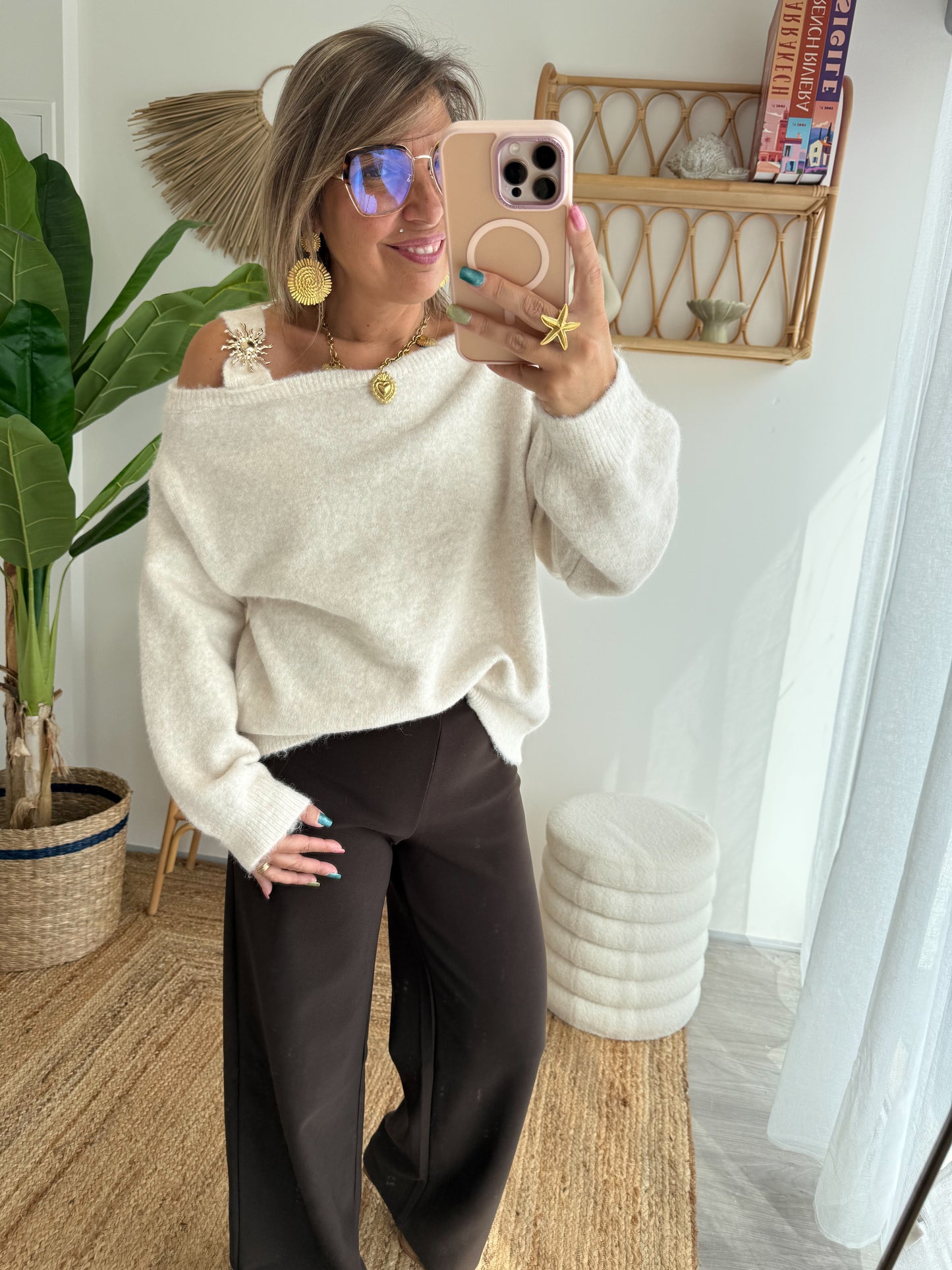 Pull HOSSEGOR écru