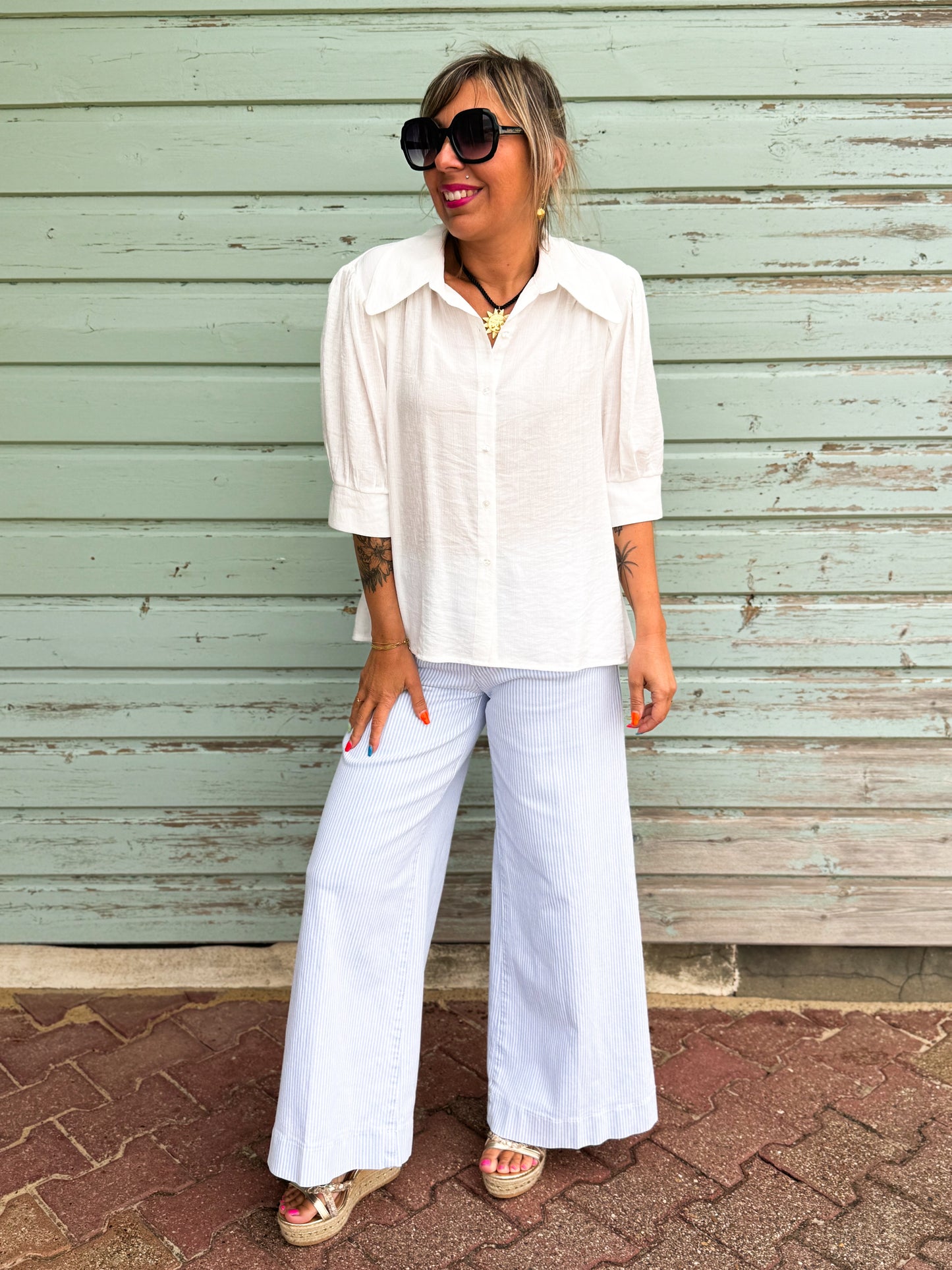 Chemise LAURA blanche