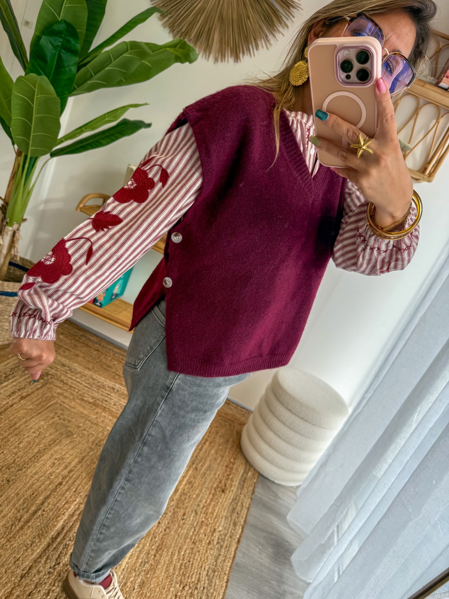 Pull Clea Bordeaux