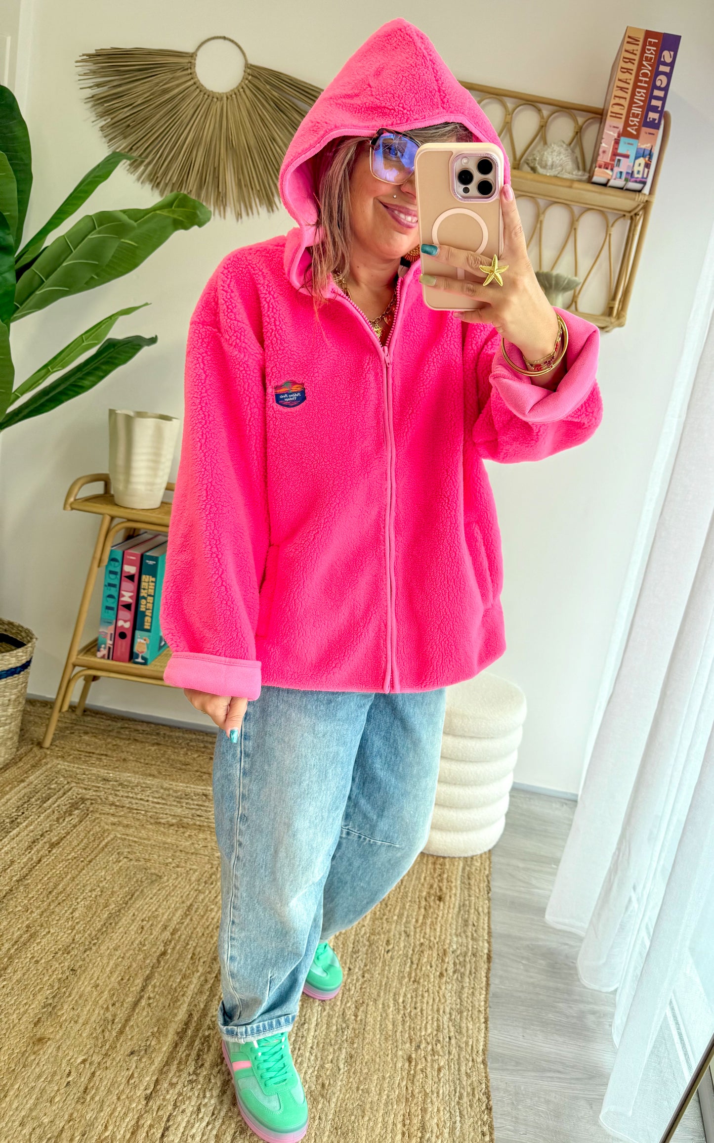 Veste MALiBU Fushia fluo