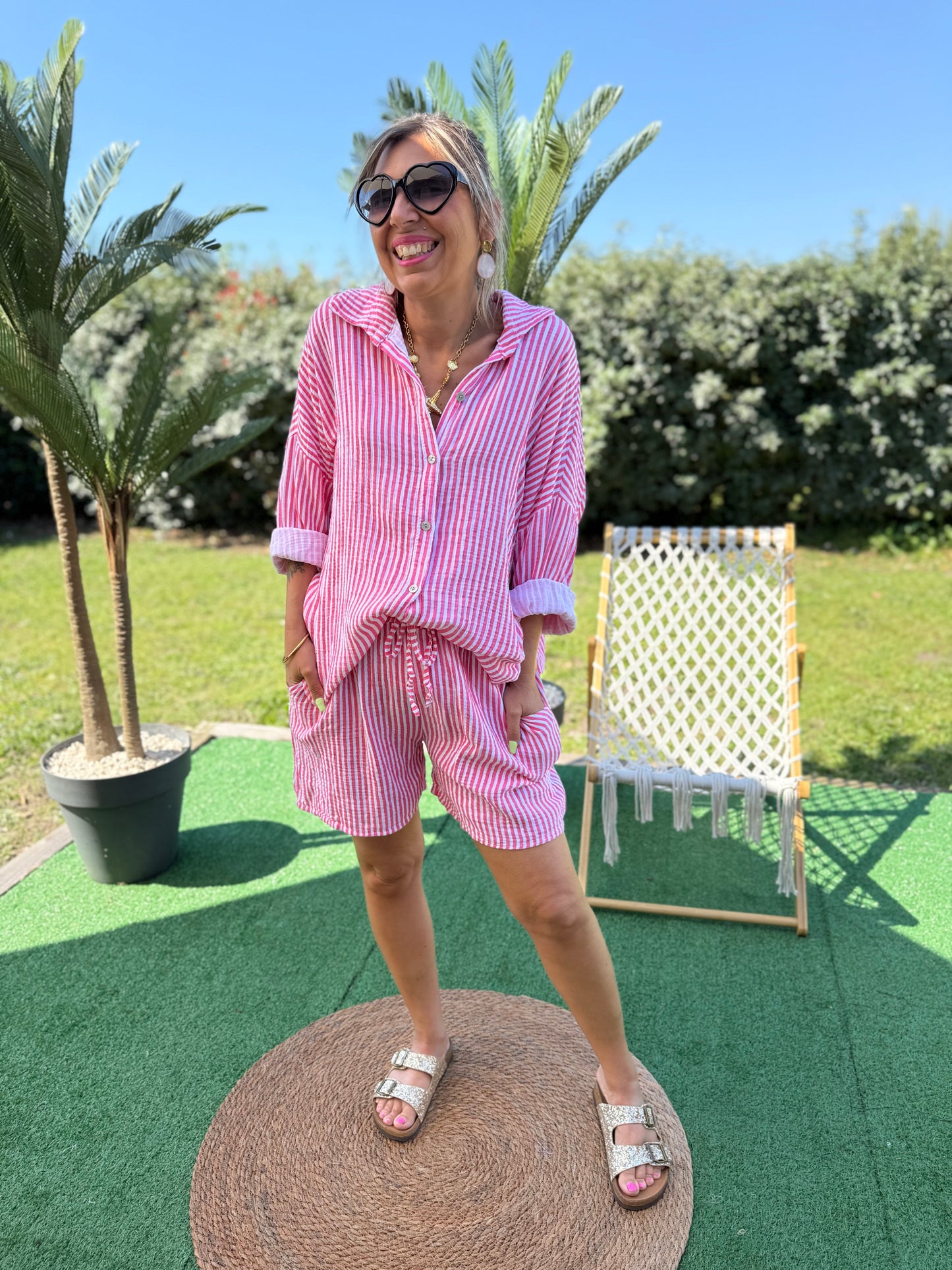 Chemise CHIARA rose