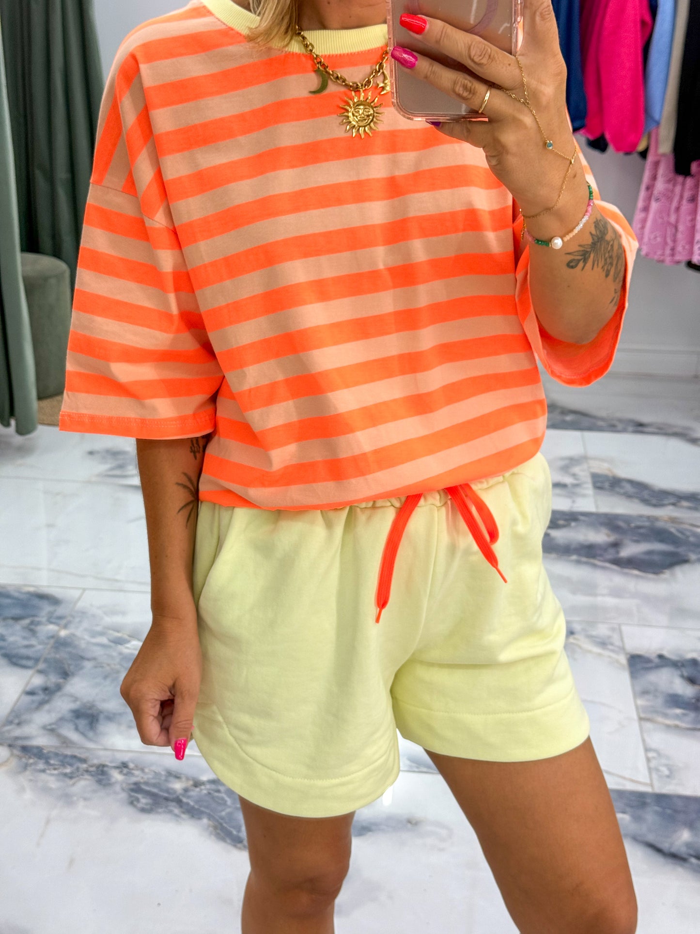 T-shirt BEACH Orange