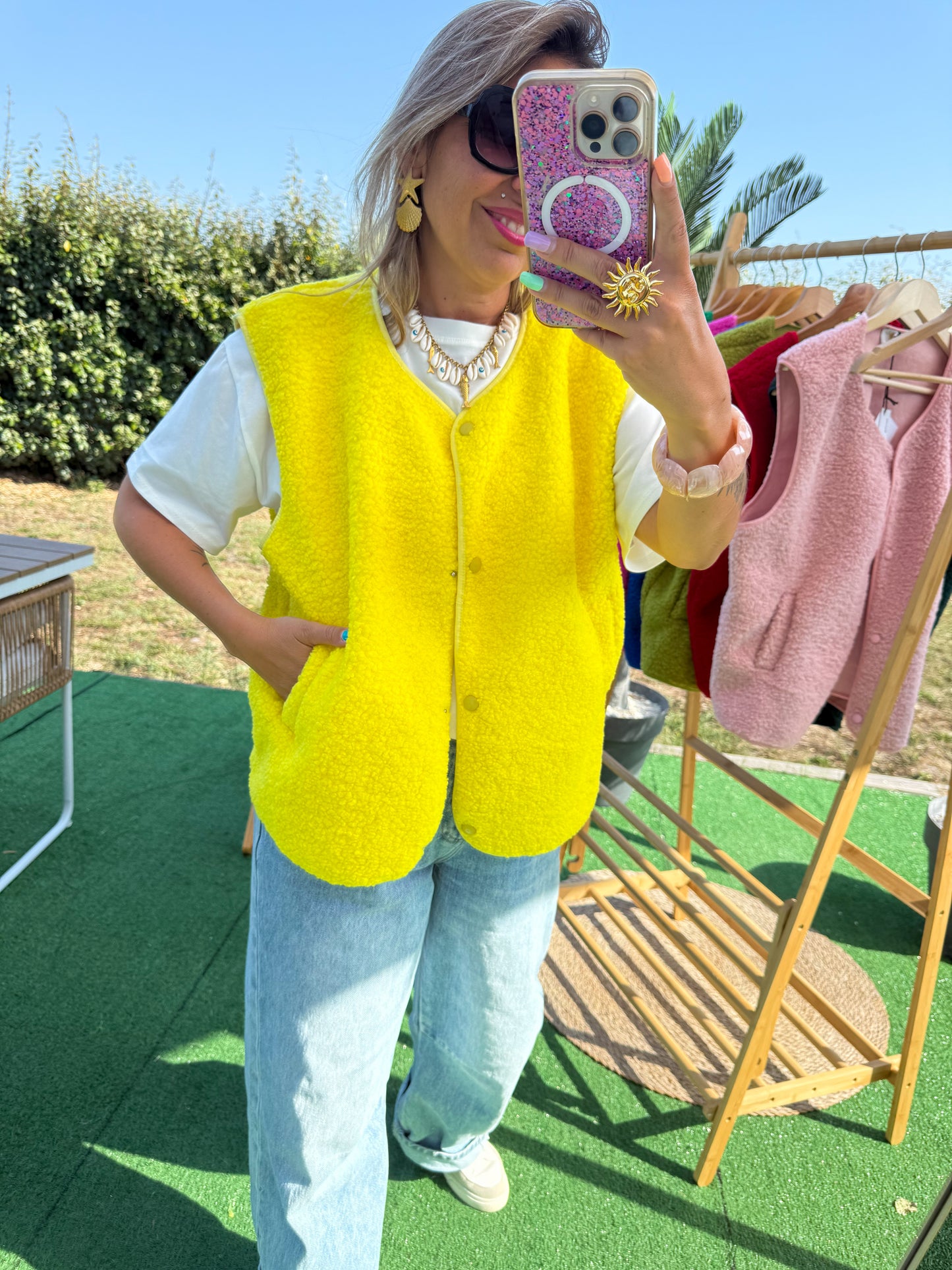 Veste Sissi jaune