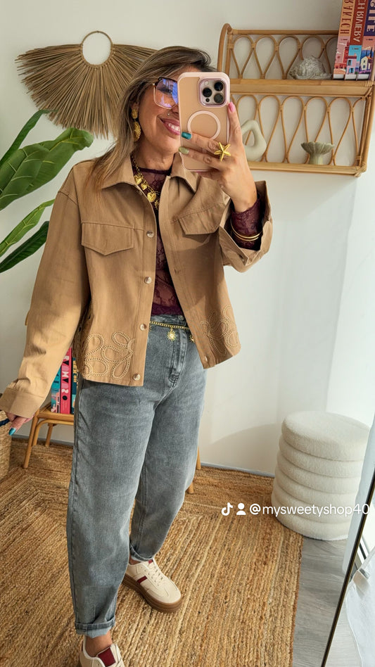 Veste WILDWOOD taupe