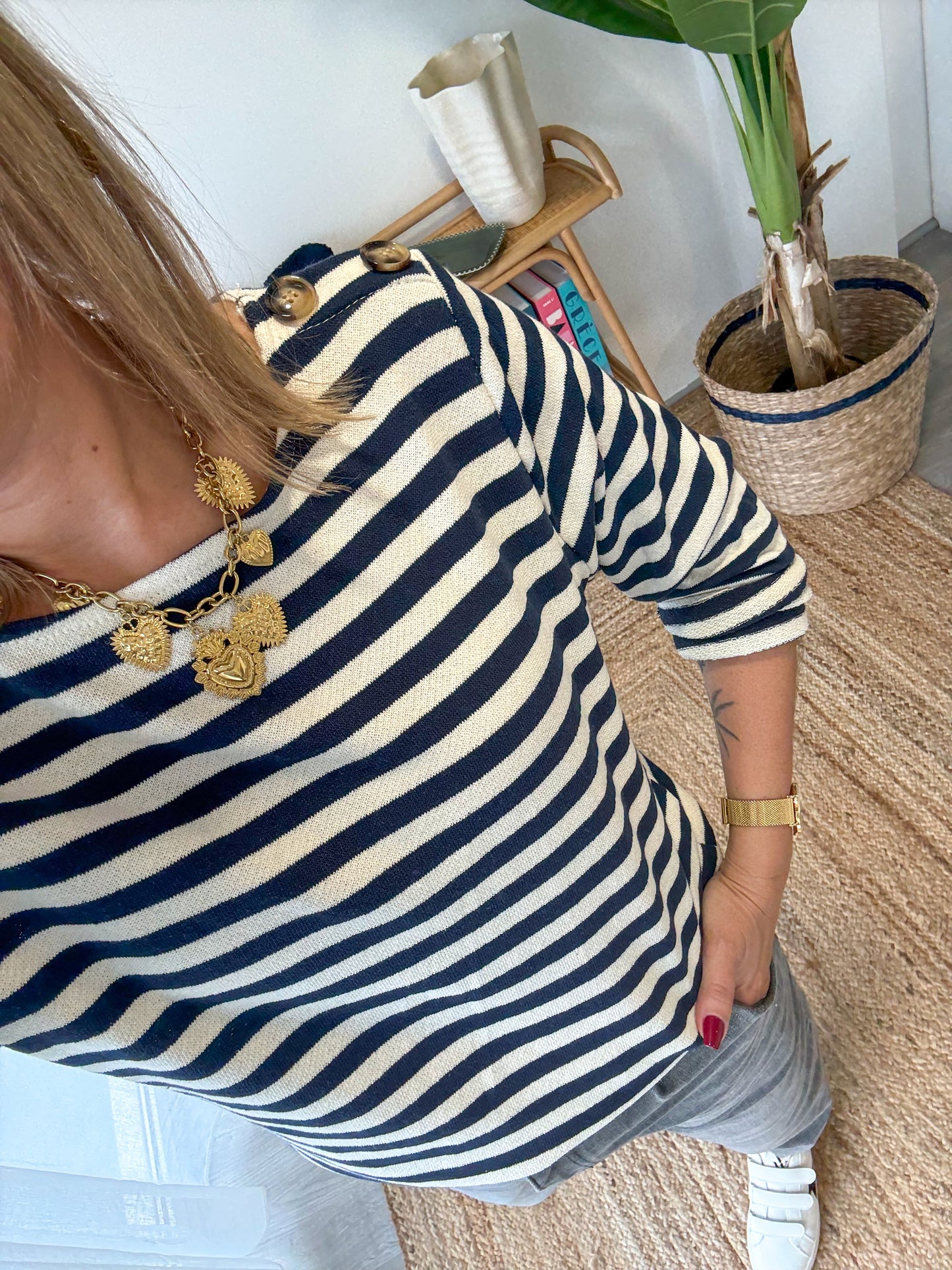 T-shirt PORTO bleu marine