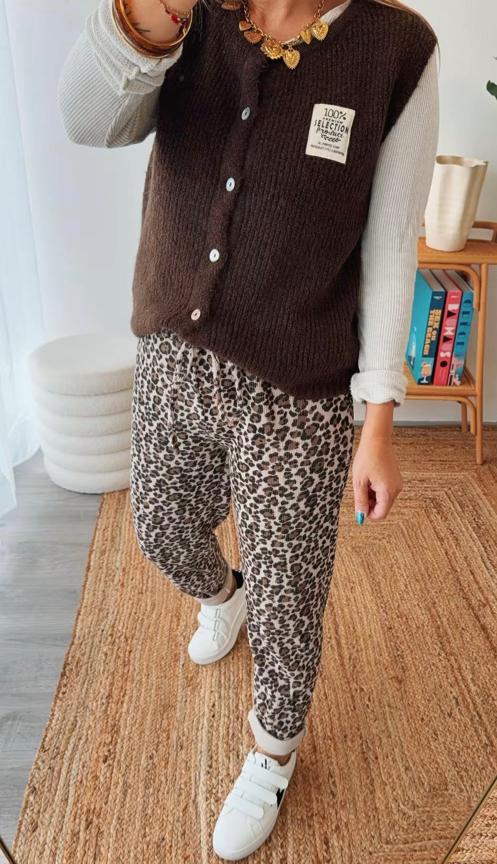 Jogging LÉO beige
