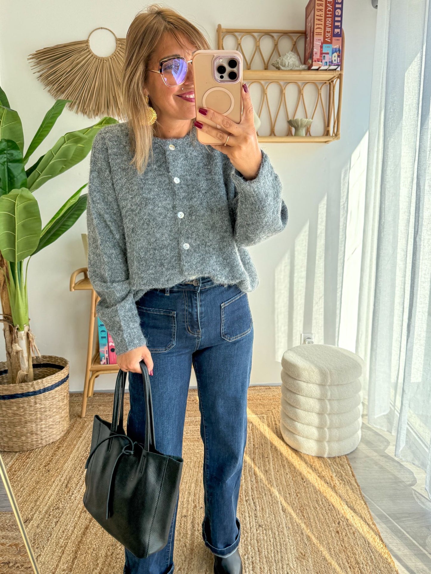 Gilet MEGGY Gris