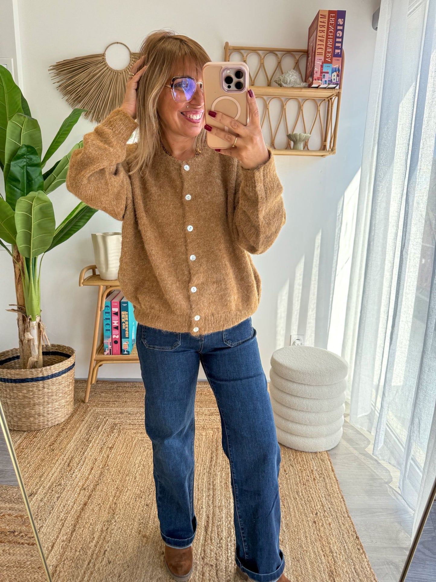 gilet MEGGY camel
