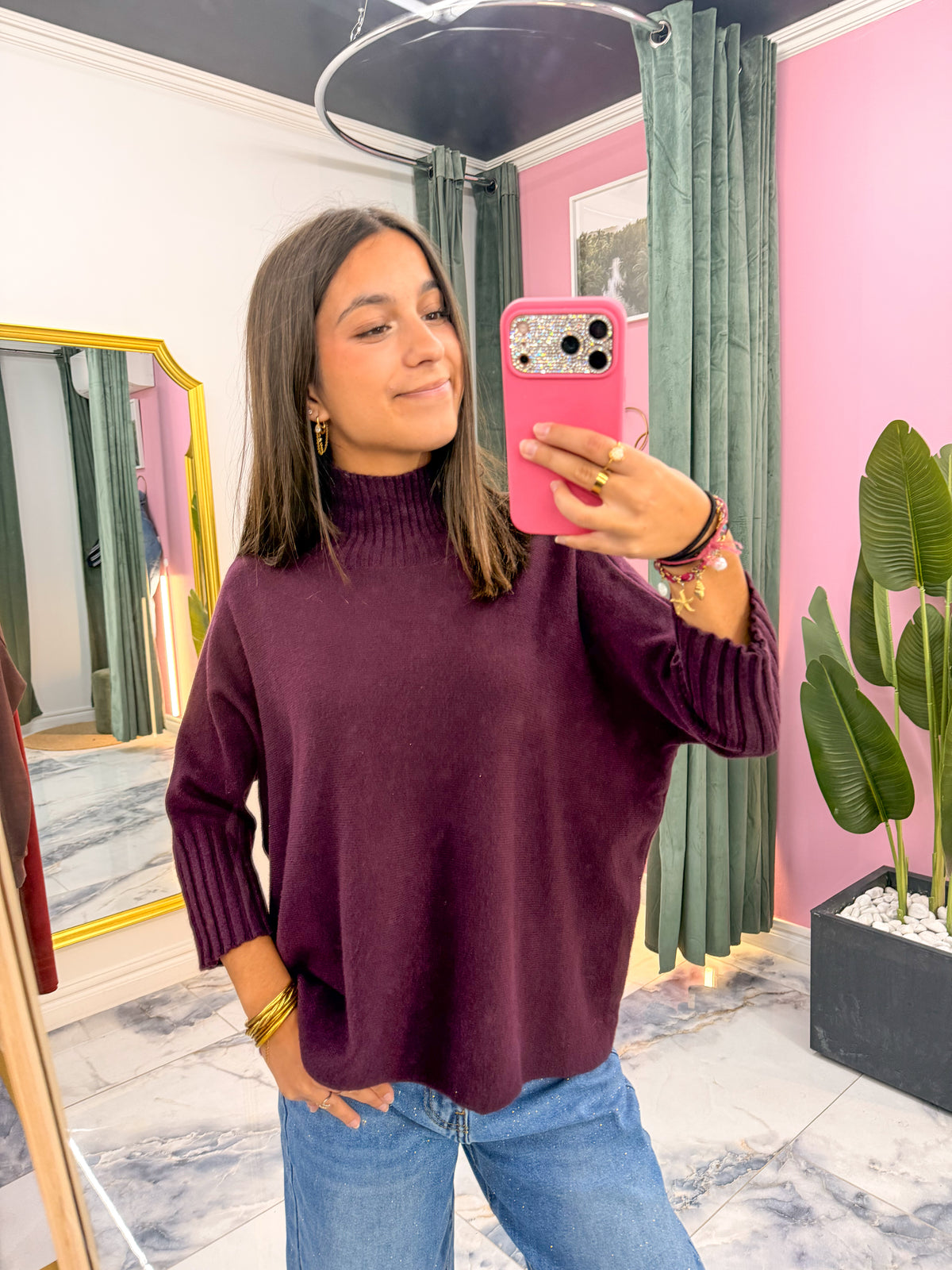 Pull ELOISE Bordeaux