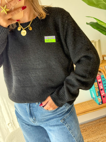 Pull VINTAGE Noir