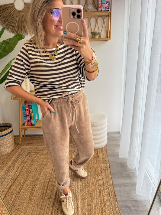Jogging SELMA taupe