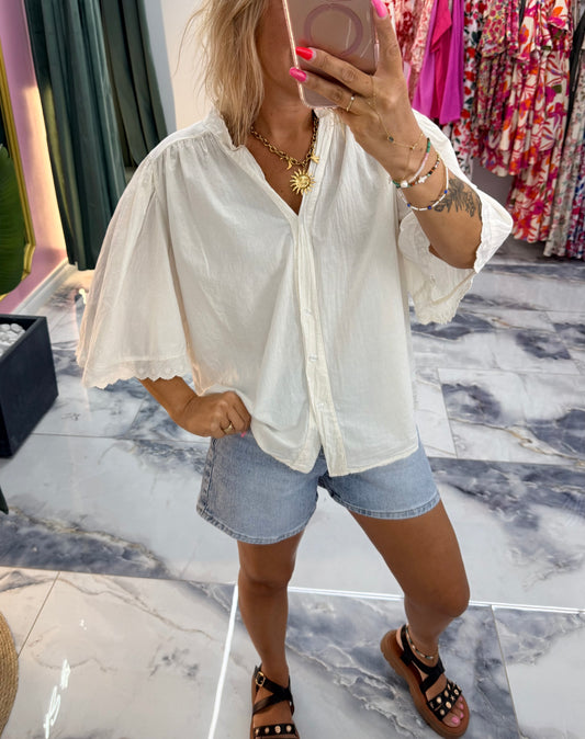 Blouse NORA écru