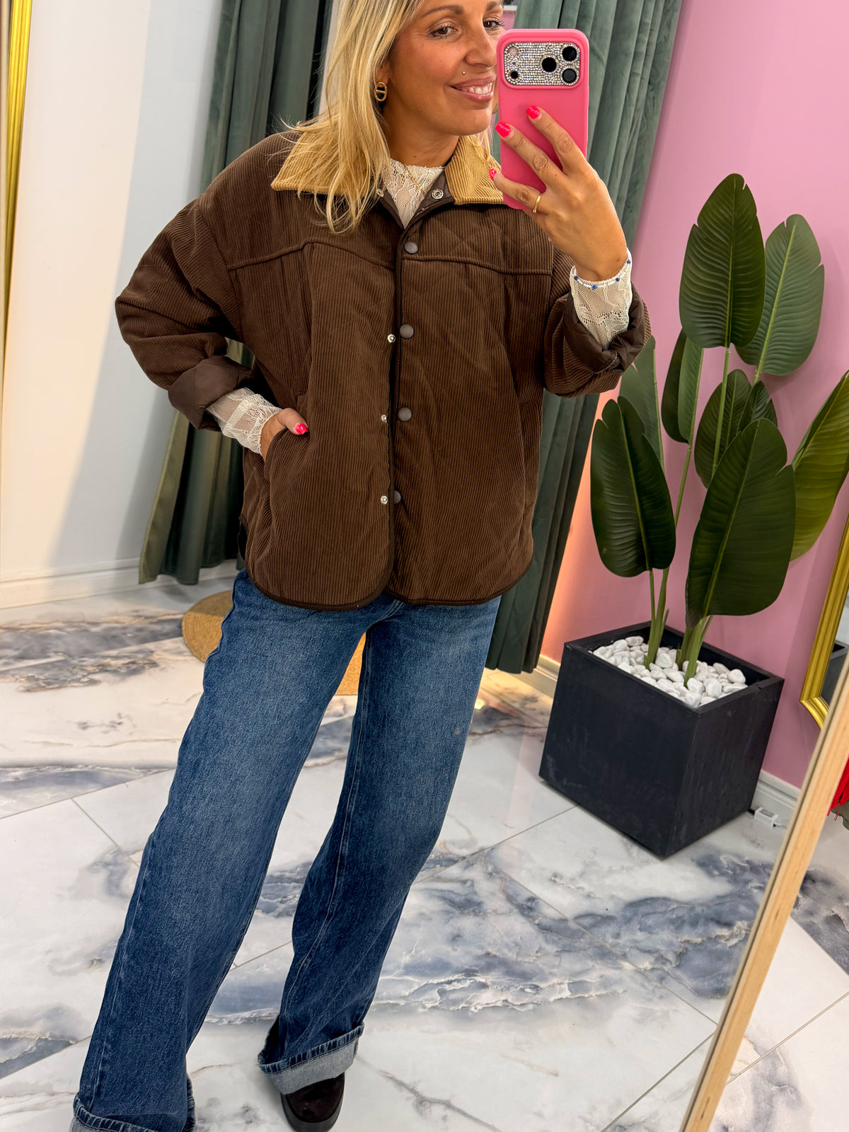Veste DAPHNE Choco