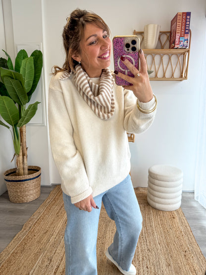 Pull ESSENTIEL beige